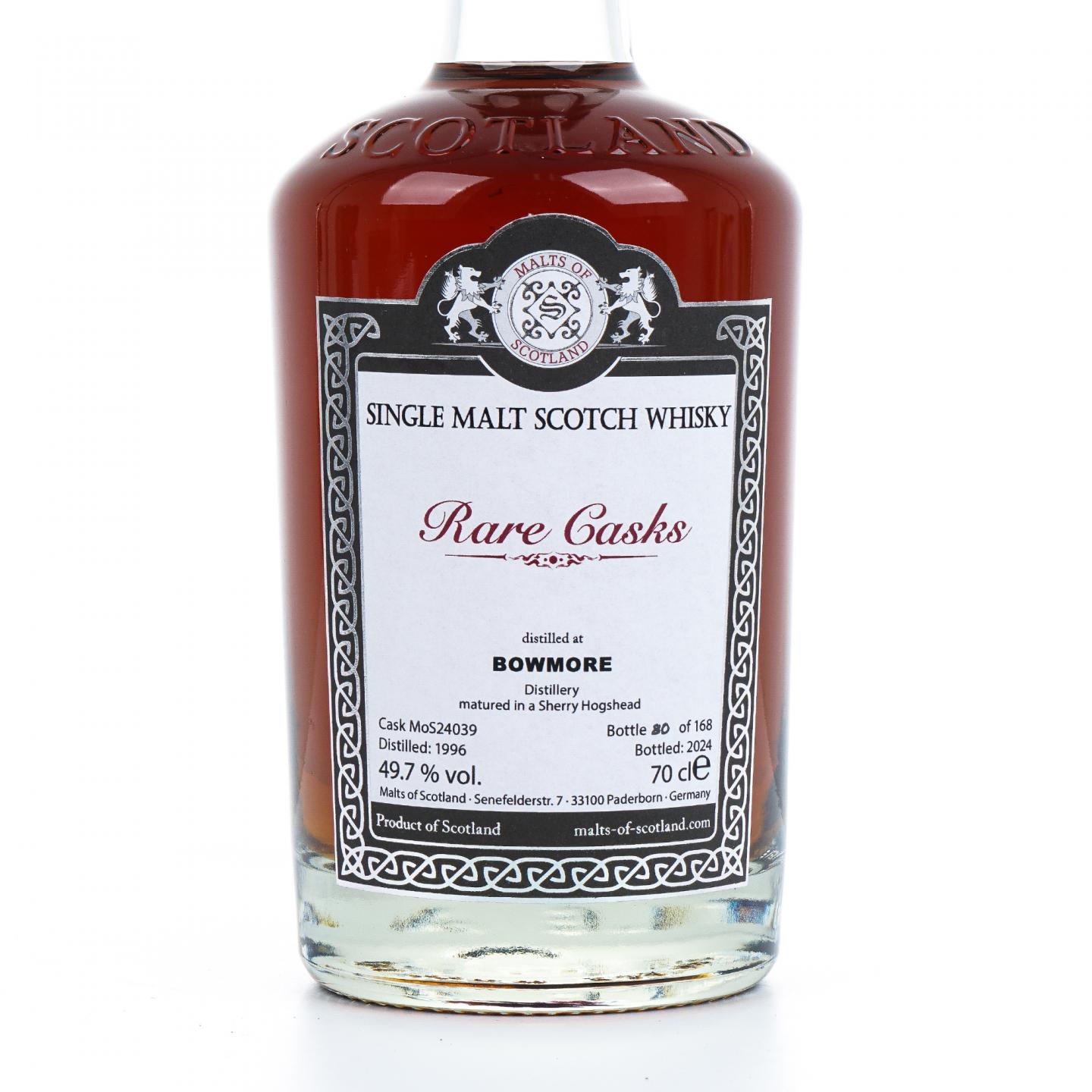 Bowmore 波摩 1996-2024 MoS 24039