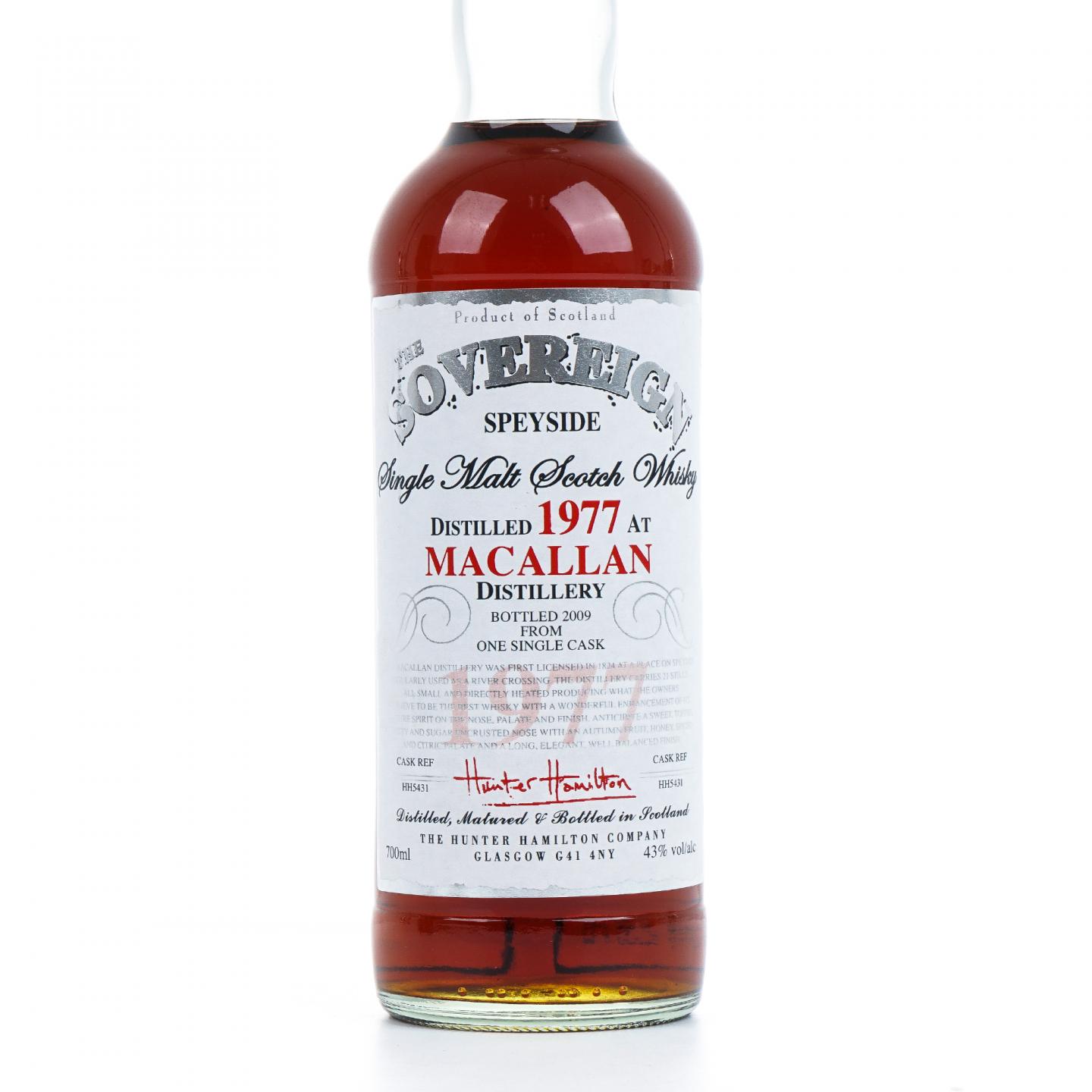 Macallan 麦卡伦 1977-2009 The Sovereign HH