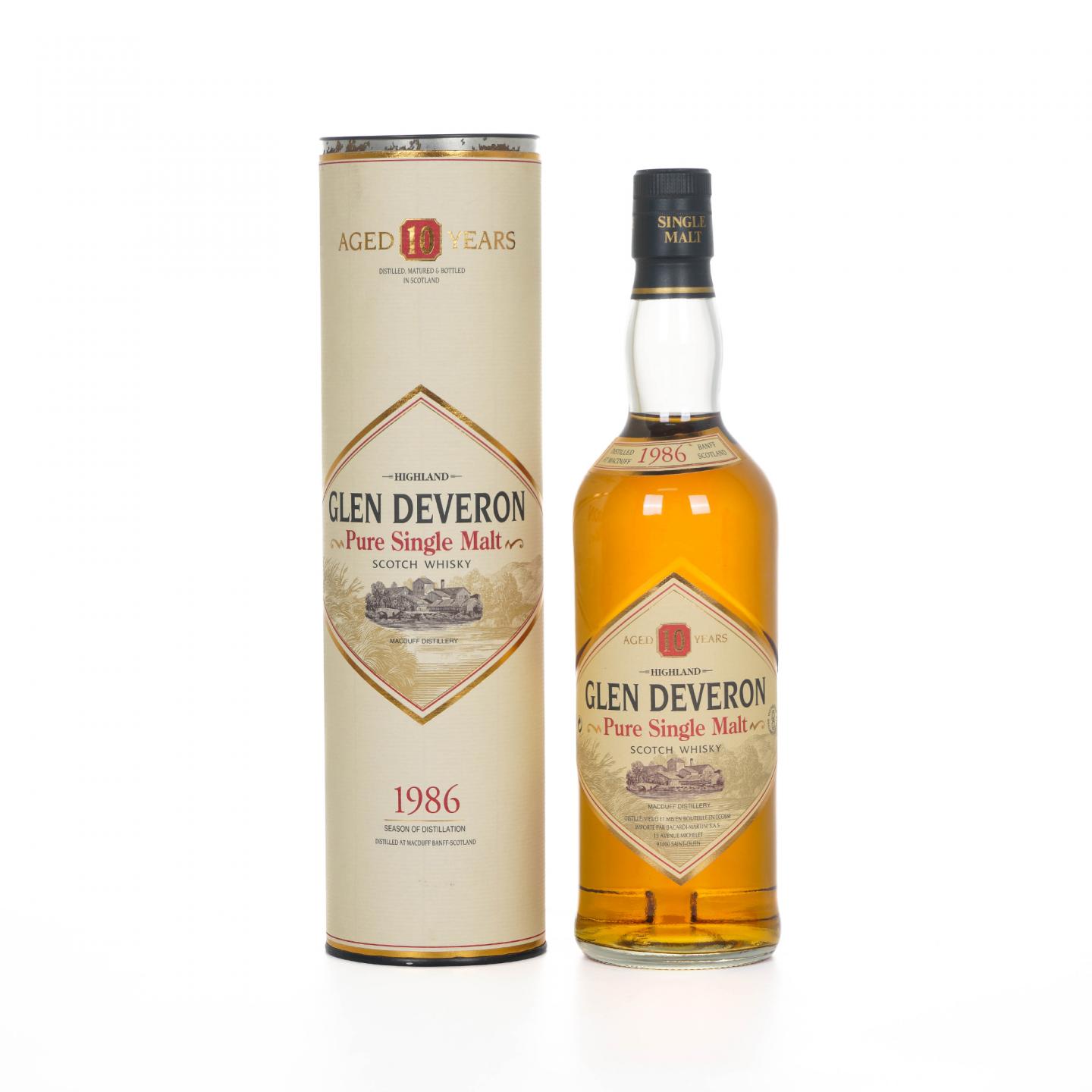 Glen Deveron 格兰德弗伦 10年 1986 单一纯麦威士忌