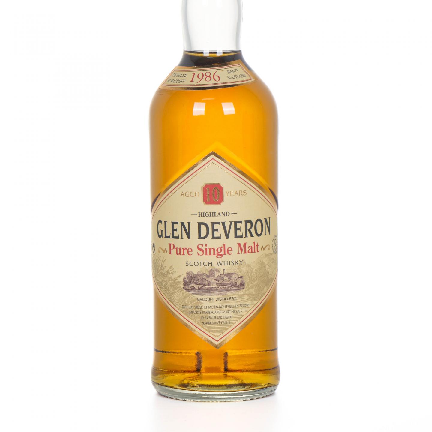 Glen Deveron 格兰德弗伦 10年 1986 单一纯麦威士忌