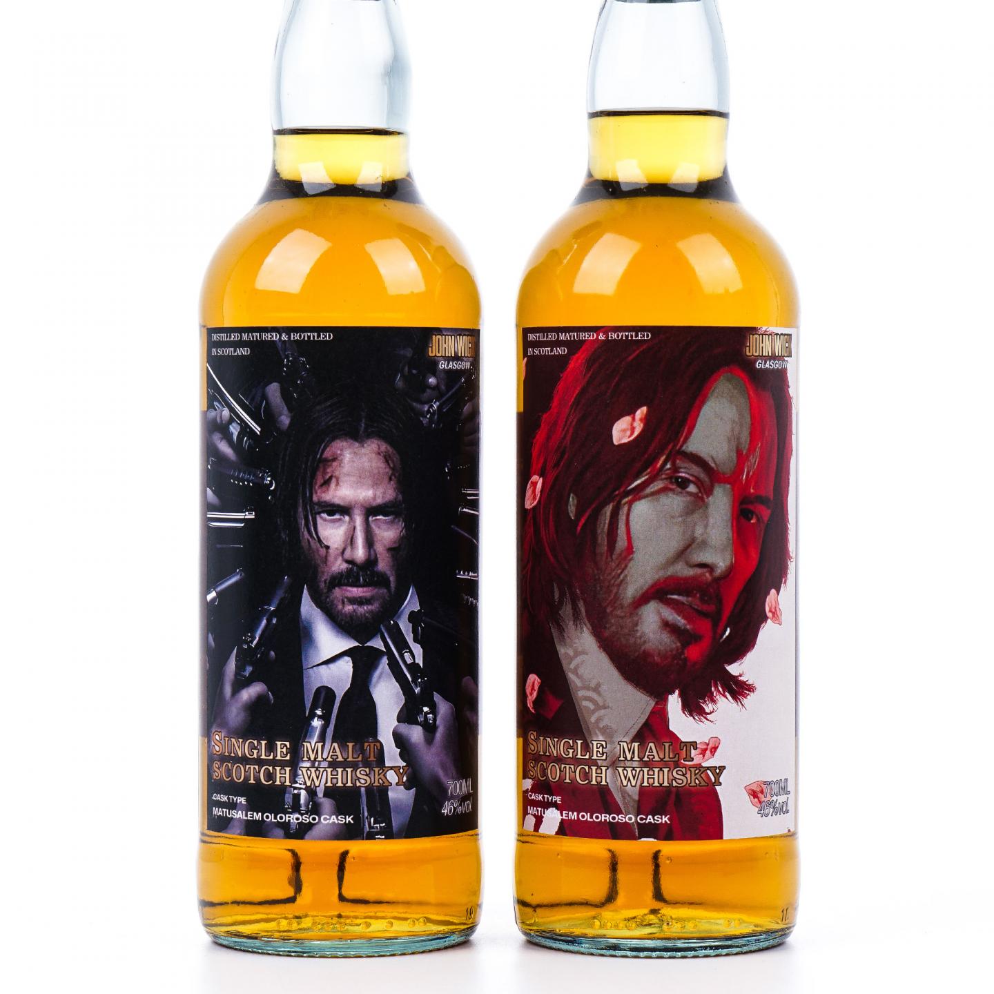 Glasgow 格拉斯哥 2023 雪莉桶 《疾速追杀第三季》联名款 行货 4瓶组