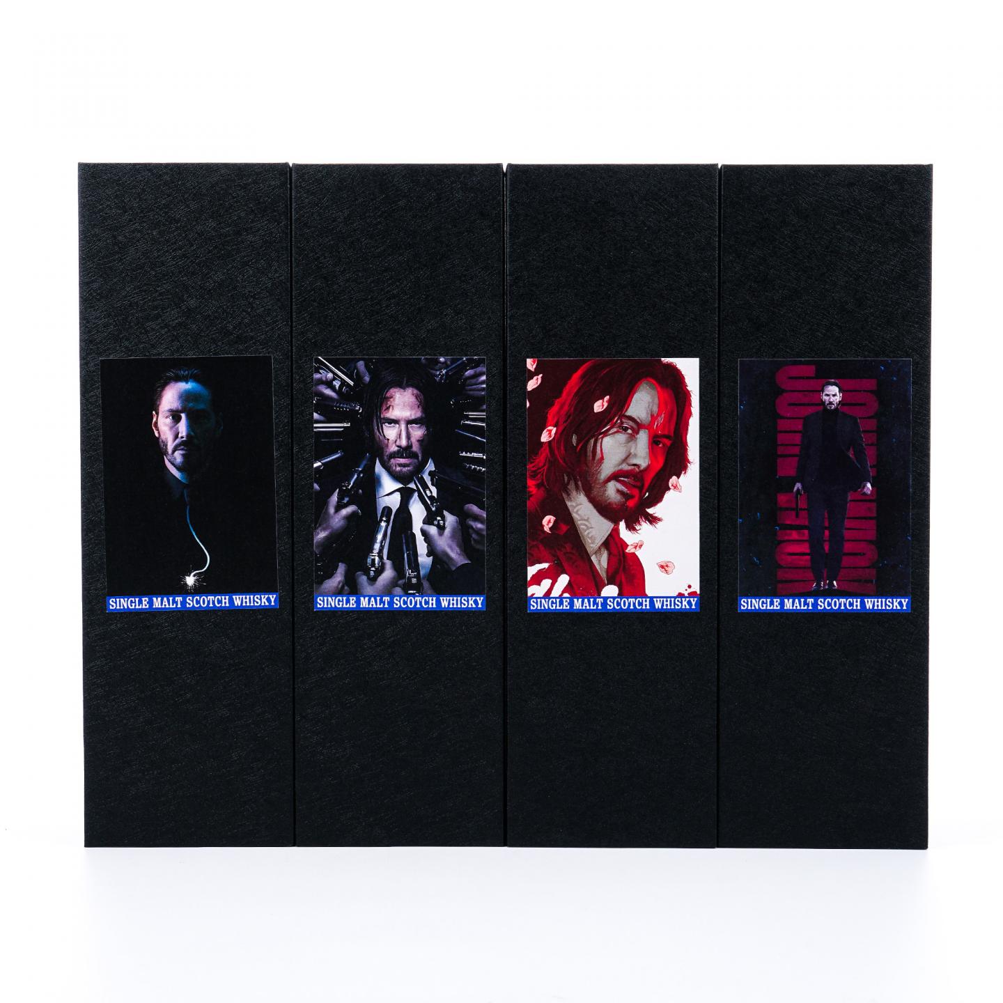 Glasgow 格拉斯哥 2023 雪莉桶 《疾速追杀第三季》联名款 行货 4瓶组