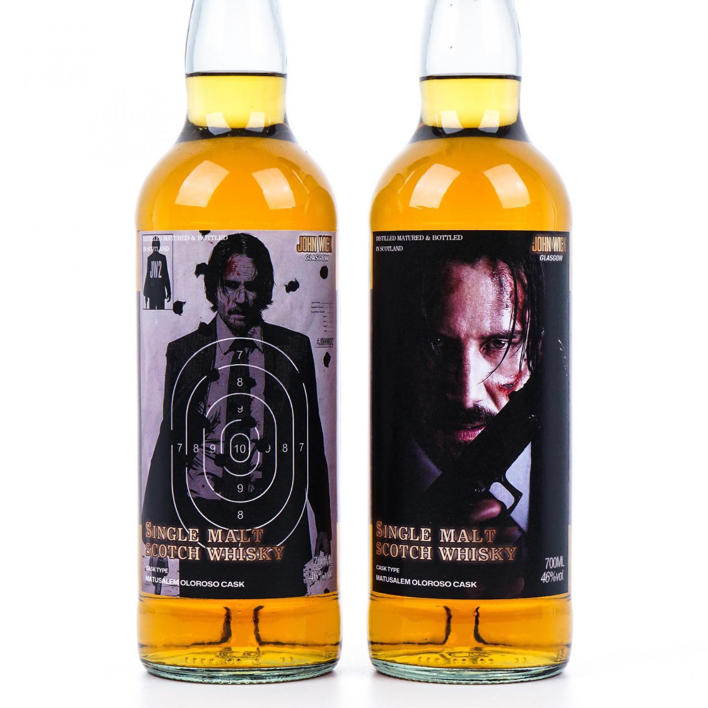 Glasgow 格拉斯哥 2023 雪莉桶 《疾速追杀第二季》联名款 行货 4瓶组