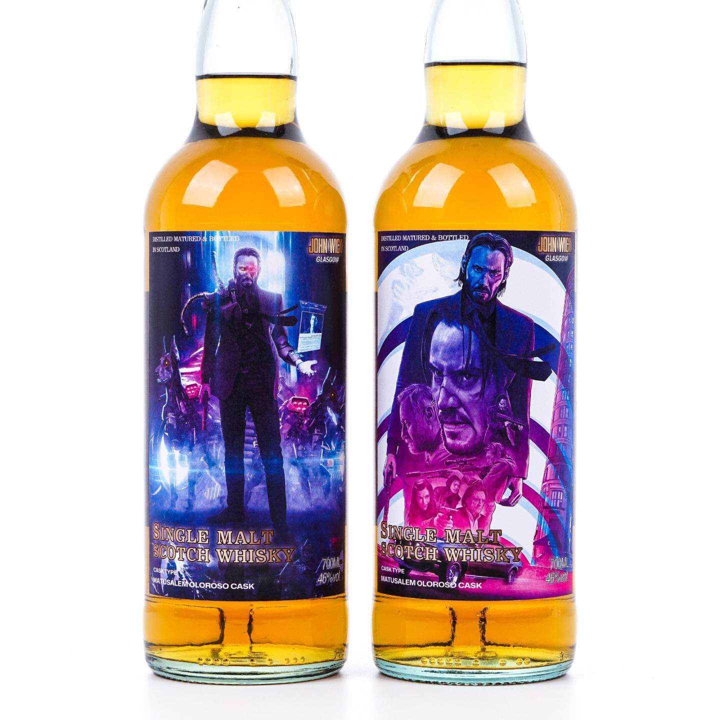 Glasgow 格拉斯哥 2023 雪莉桶 《疾速追杀第二季》联名款 行货 4瓶组