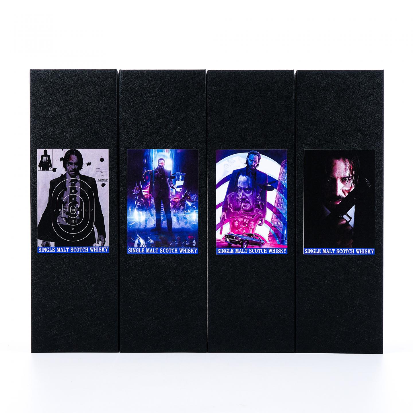 Glasgow 格拉斯哥 2023 雪莉桶 《疾速追杀第二季》联名款 行货 4瓶组