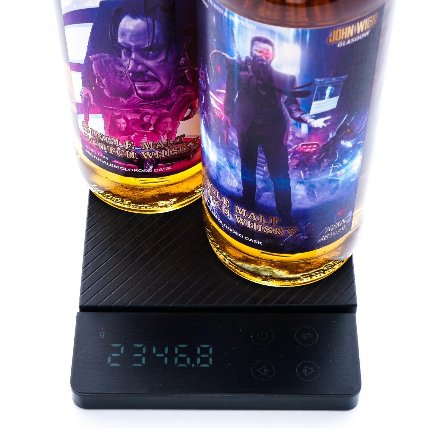 Glasgow 格拉斯哥 2023 雪莉桶 《疾速追杀第二季》联名款 行货 4瓶组