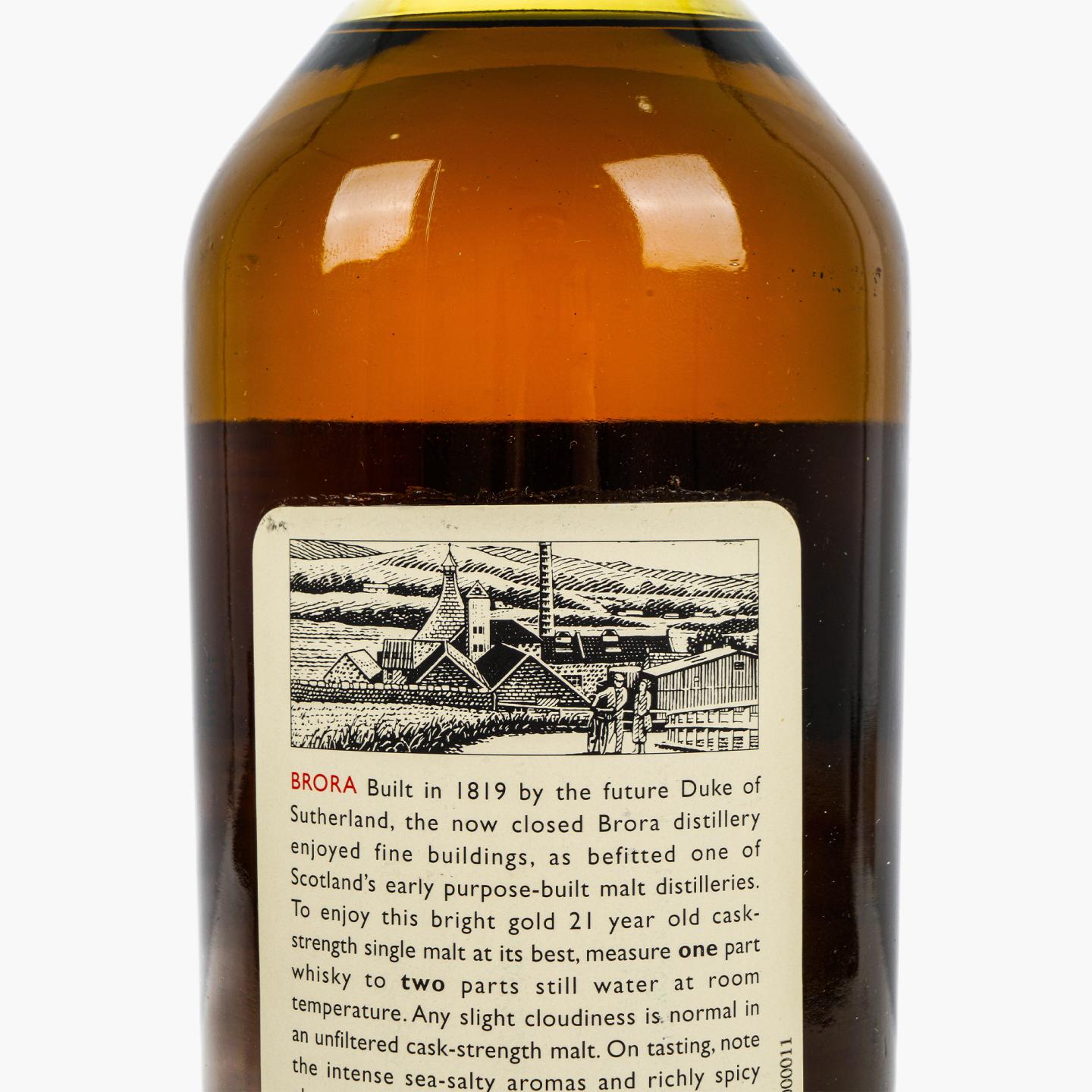 Brora 布朗拉 21年 1977-1998 桶强 RMS 非原盒