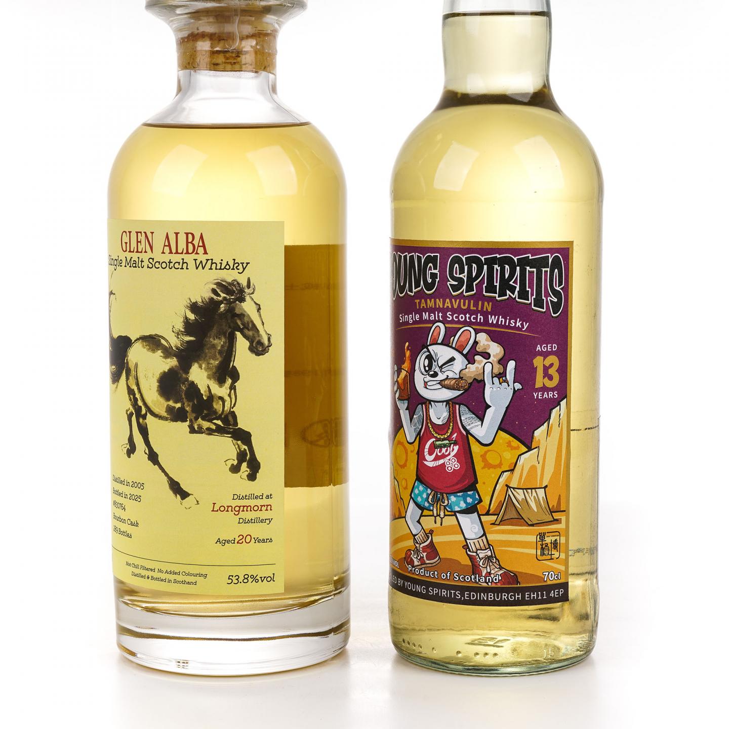 Longmorn 朗摩 20年 2005 一马当先/Tamnavulin 塔木岭 13年 2009 2瓶组