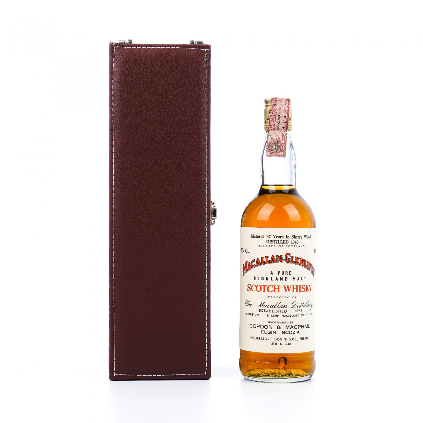 Macallan 麦卡伦 37年 1940 雪莉桶 GM 750ml