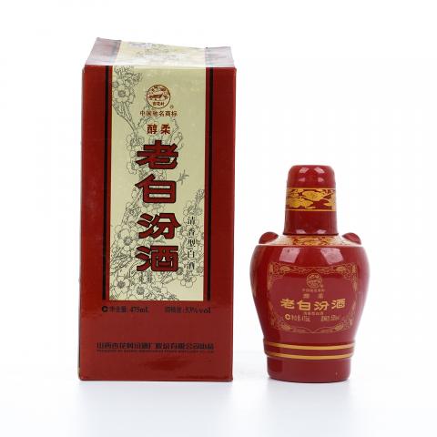 山西杏花村汾酒·老白汾酒 醇柔 清香型 475ml