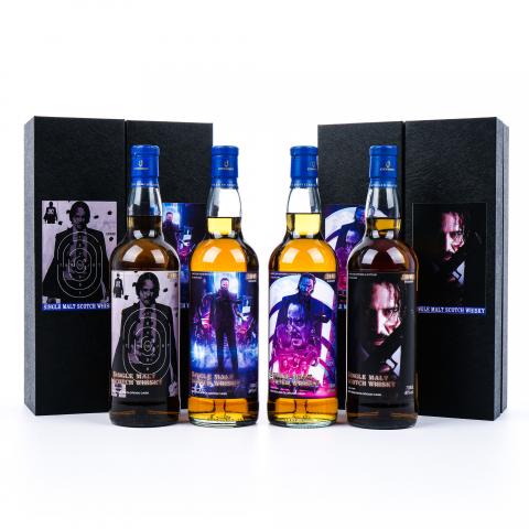 Glasgow 格拉斯哥 2023 雪莉桶 《疾速追杀第二季》联名款 行货 4瓶组