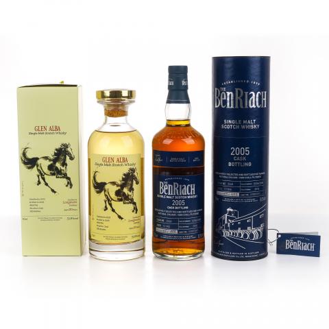Longmorn 朗摩 20年 2005 一马当先/BenRiach 本利亚克 13年 2005 2瓶组