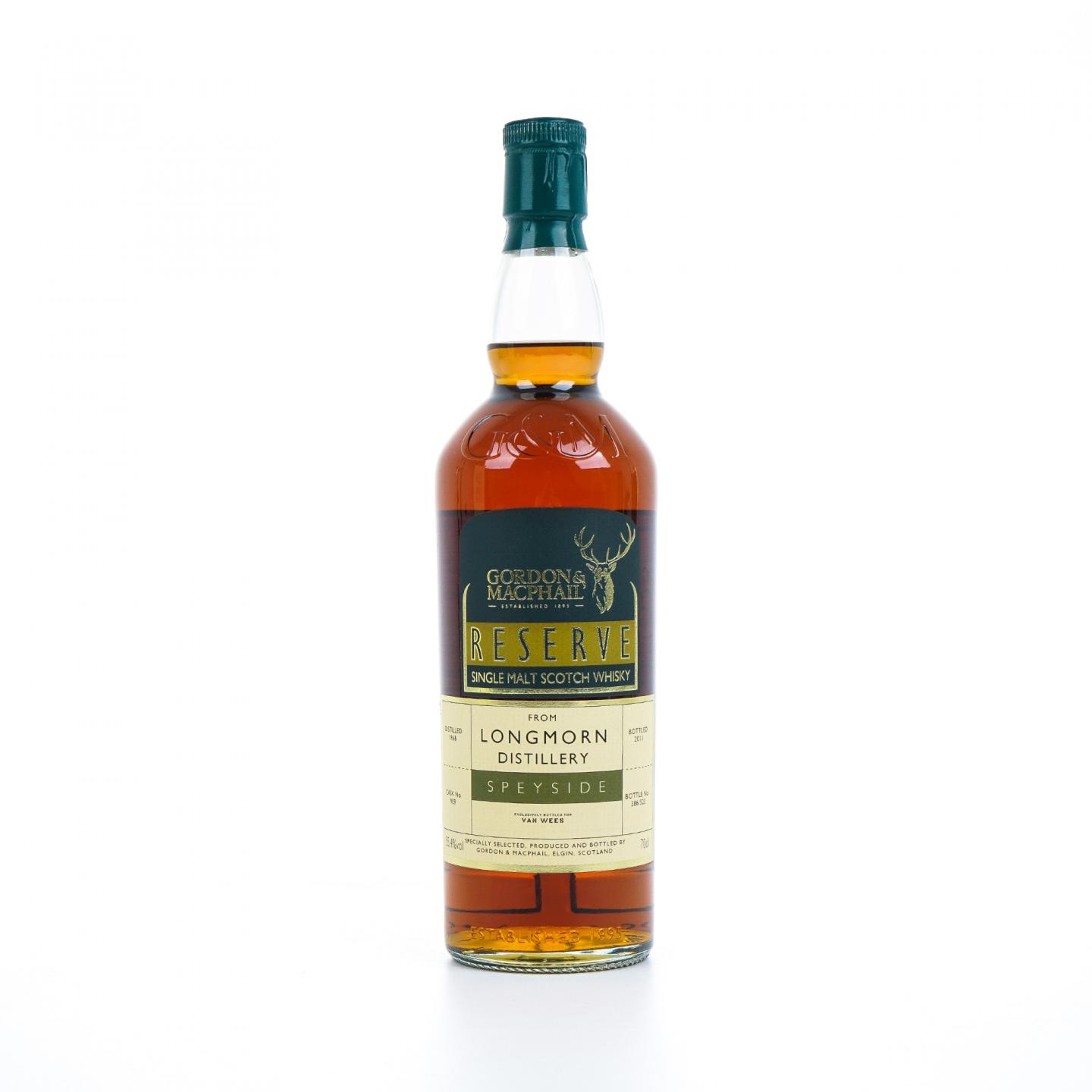 Longmorn 朗摩 1968-2011 初填雪莉桶#909 GM