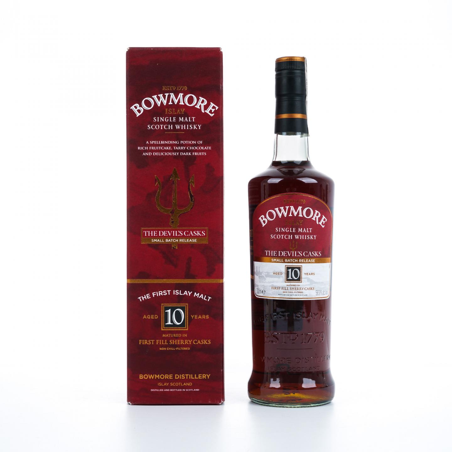 Bowmore 波摩 10年 恶魔桶 第一版