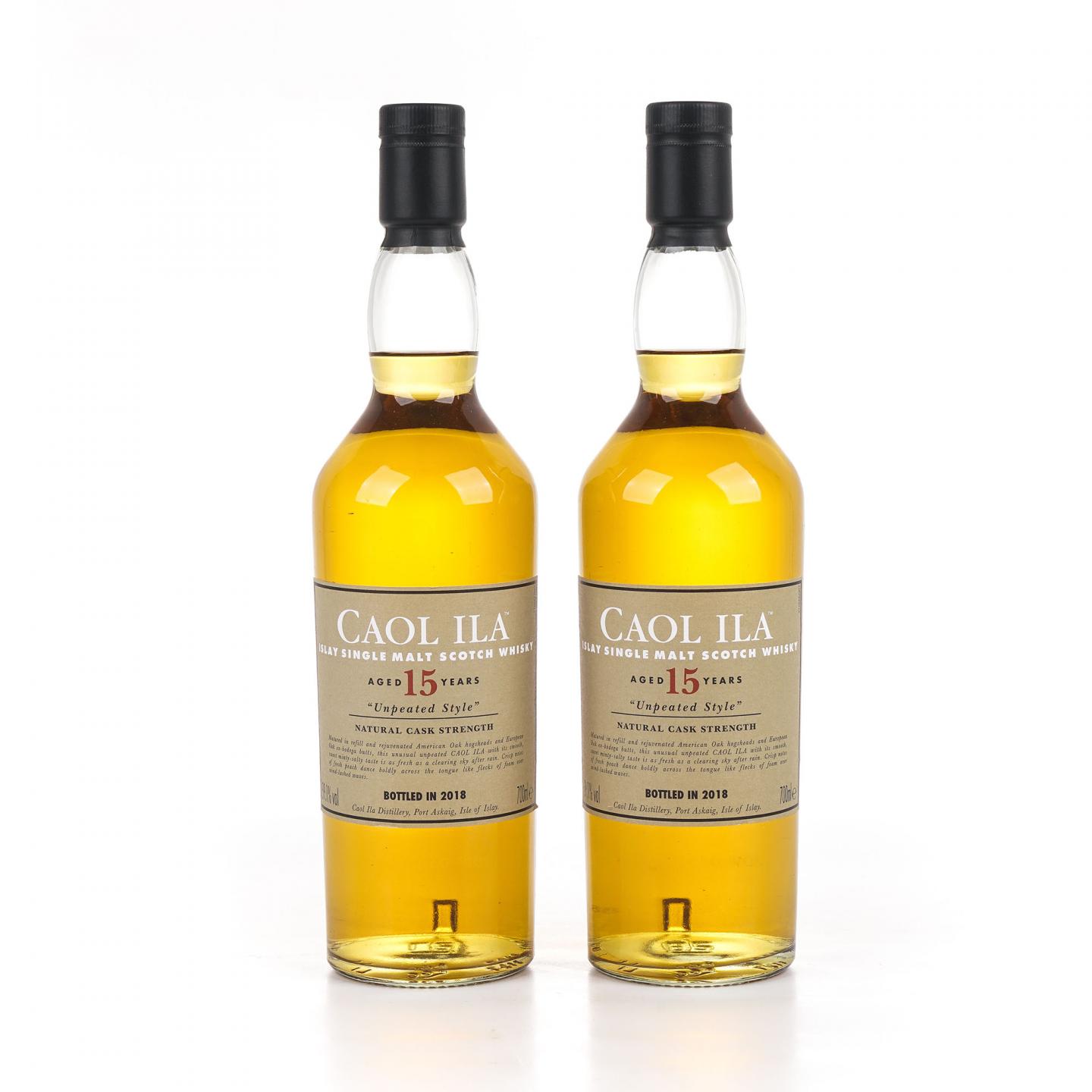 Caol Ila 卡尔里拉 15年 SR 2018 行货 2瓶组