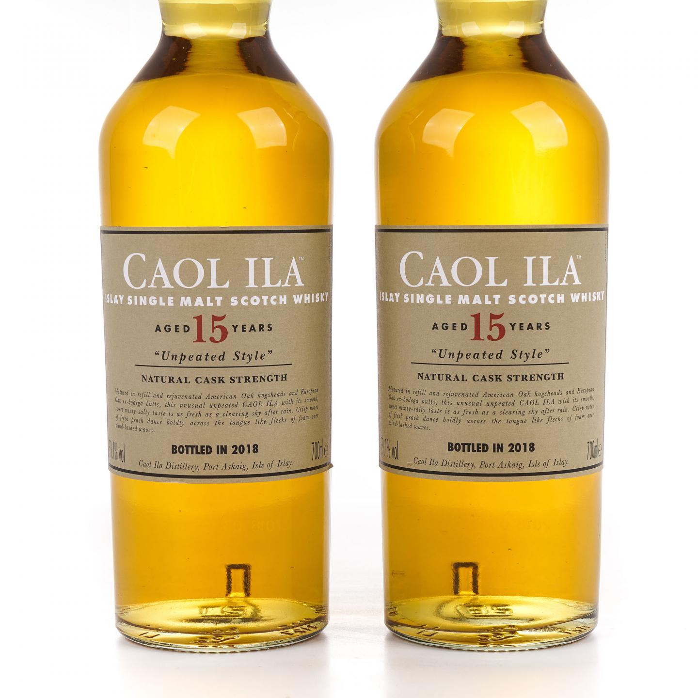 Caol Ila 卡尔里拉 15年 SR 2018 行货 2瓶组