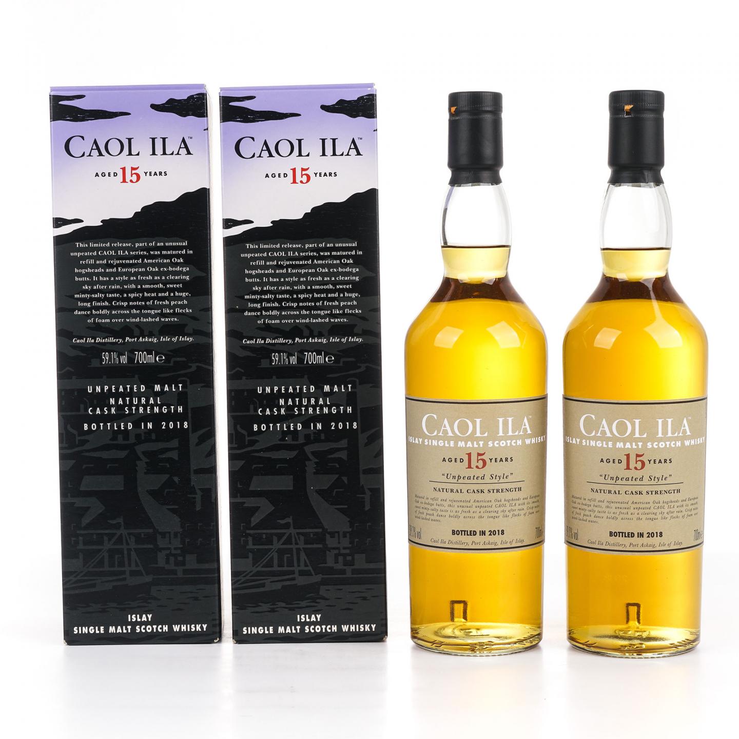 Caol Ila 卡尔里拉 15年 SR 2018 行货 2瓶组*700ml