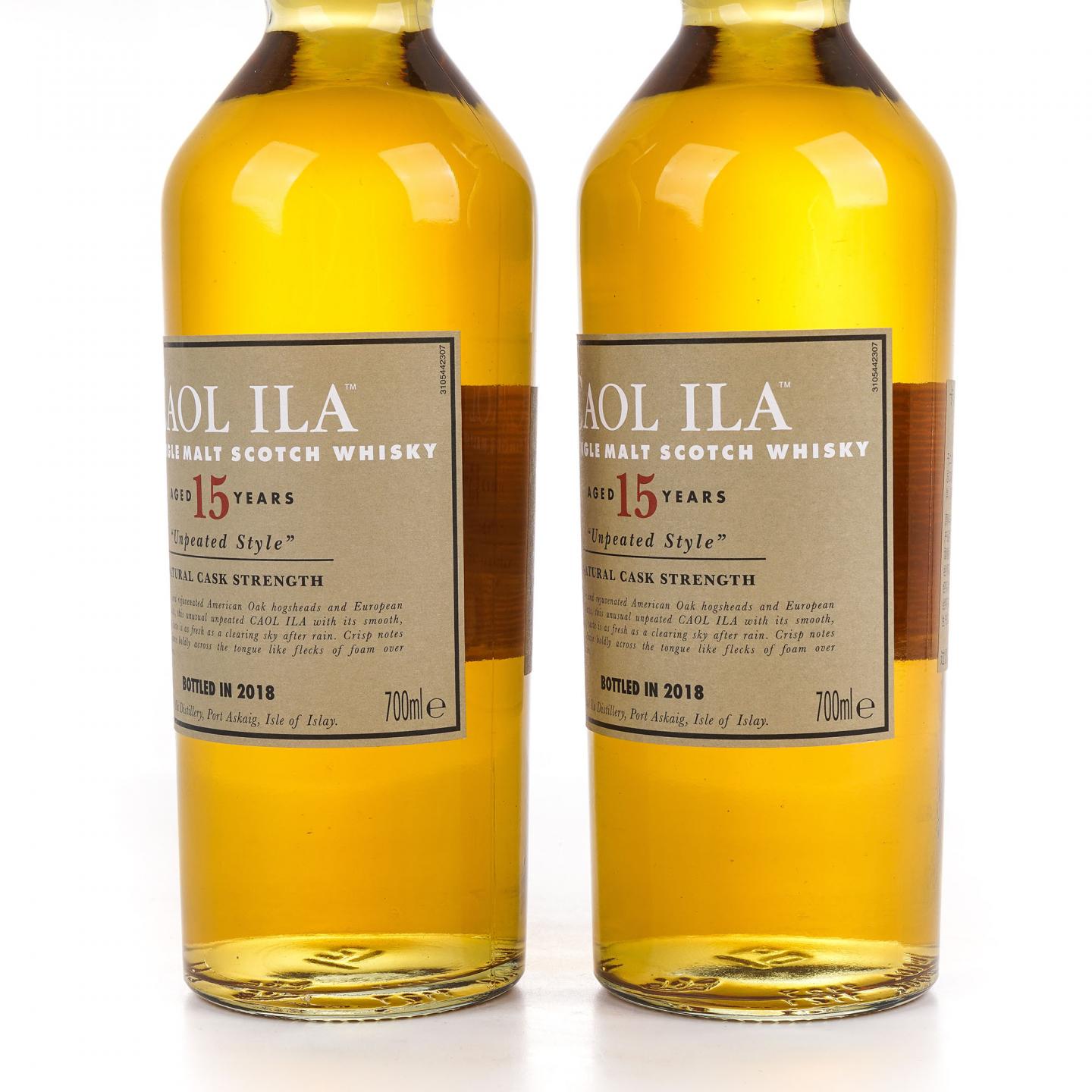 Caol Ila 卡尔里拉 15年 SR 2018 行货 2瓶组*700ml