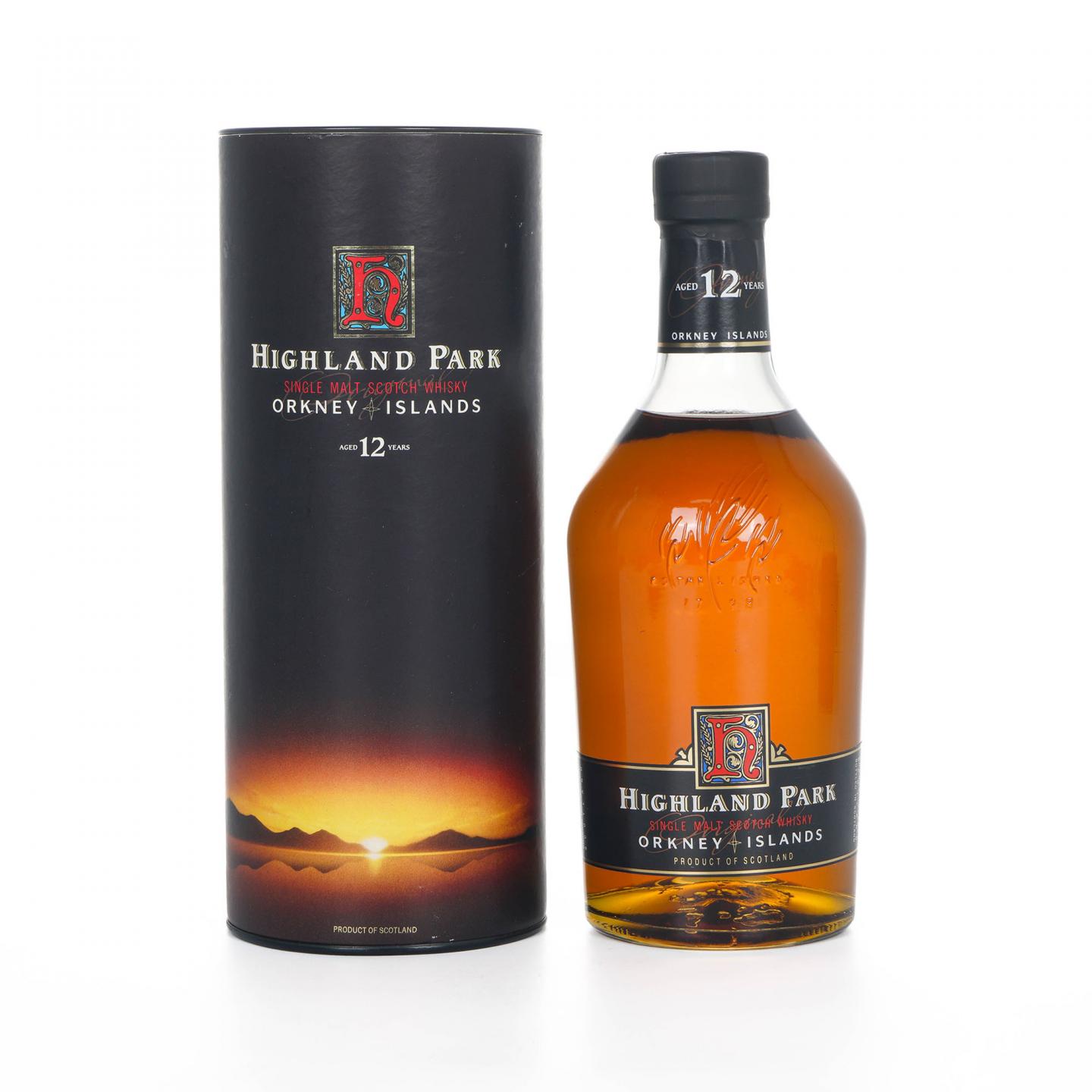Highland Park 高原骑士 12年 旧版 1L