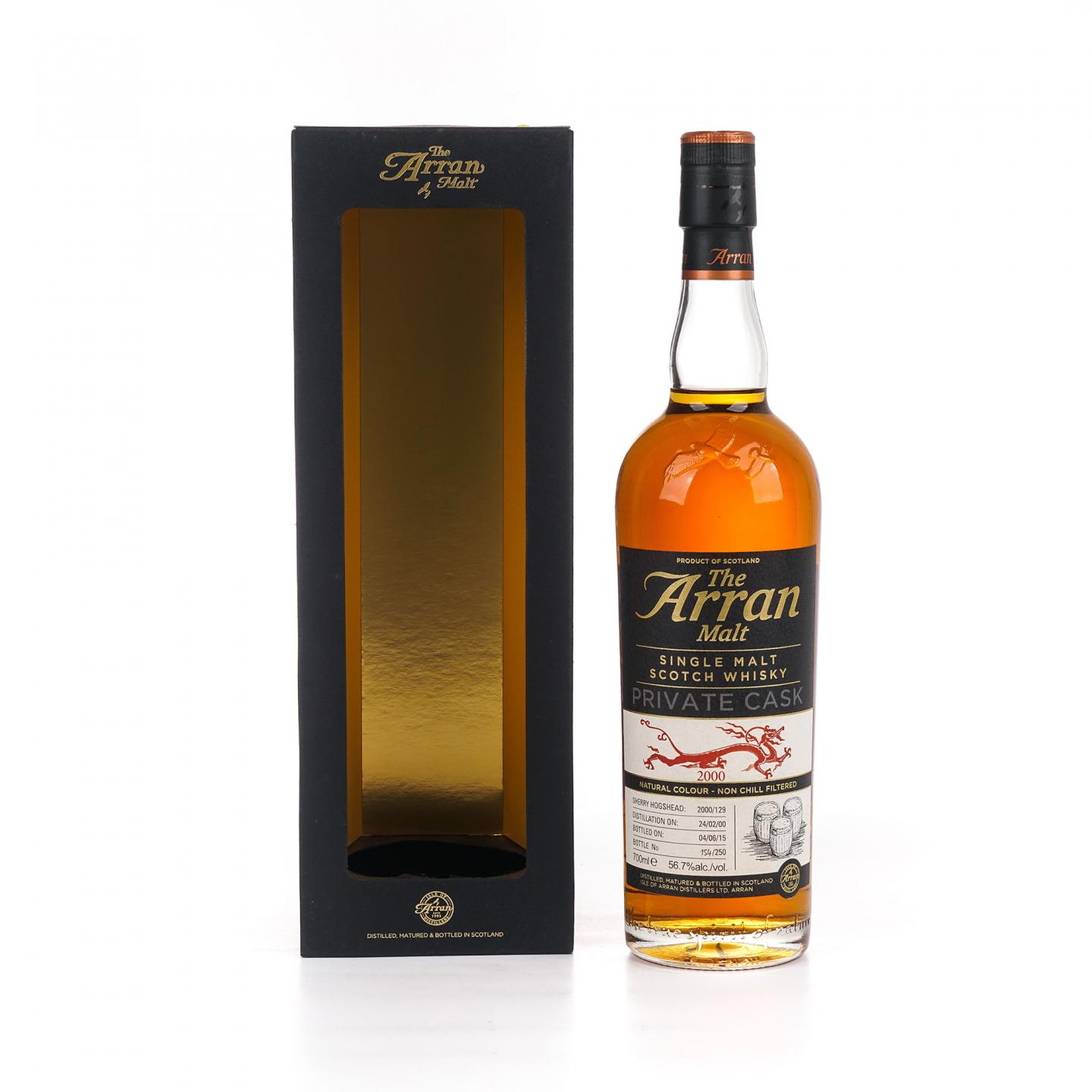 Arran 艾伦 2000-2015 Private Cask 雪莉桶#2000/129