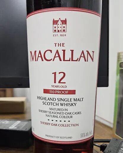 麦卡伦12年55度110 Proof上市发售