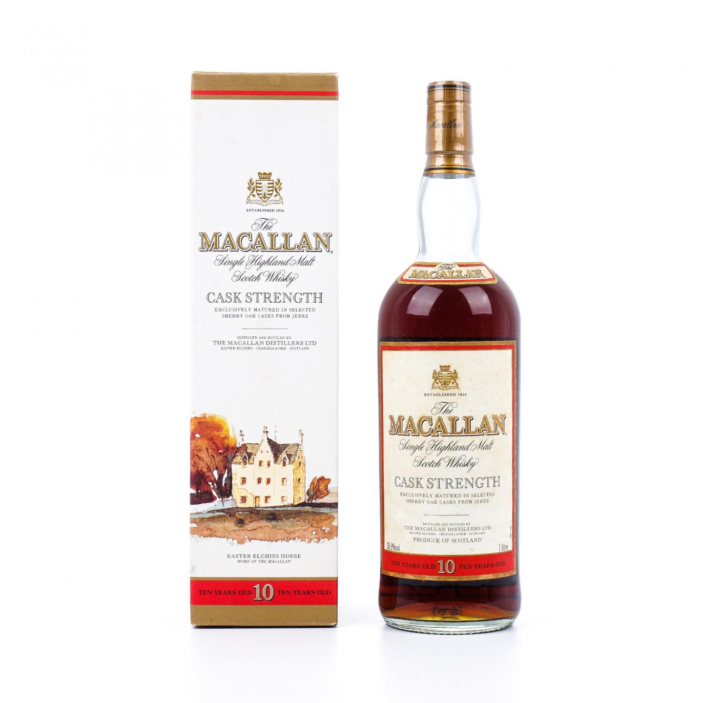 Macallan 麦卡伦 10年 桶强 1000ml 58.8%Vol.
