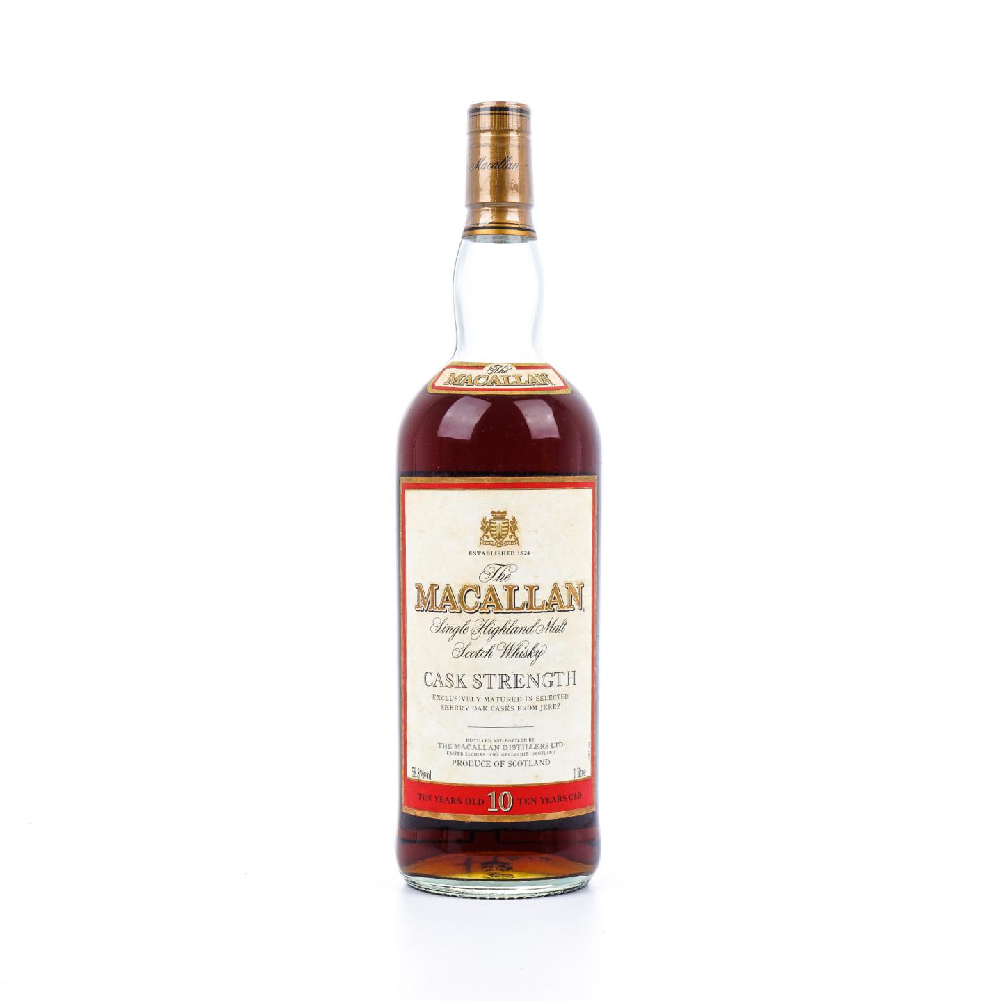 Macallan 麦卡伦 10年 桶强 1000ml 58.8%Vol.
