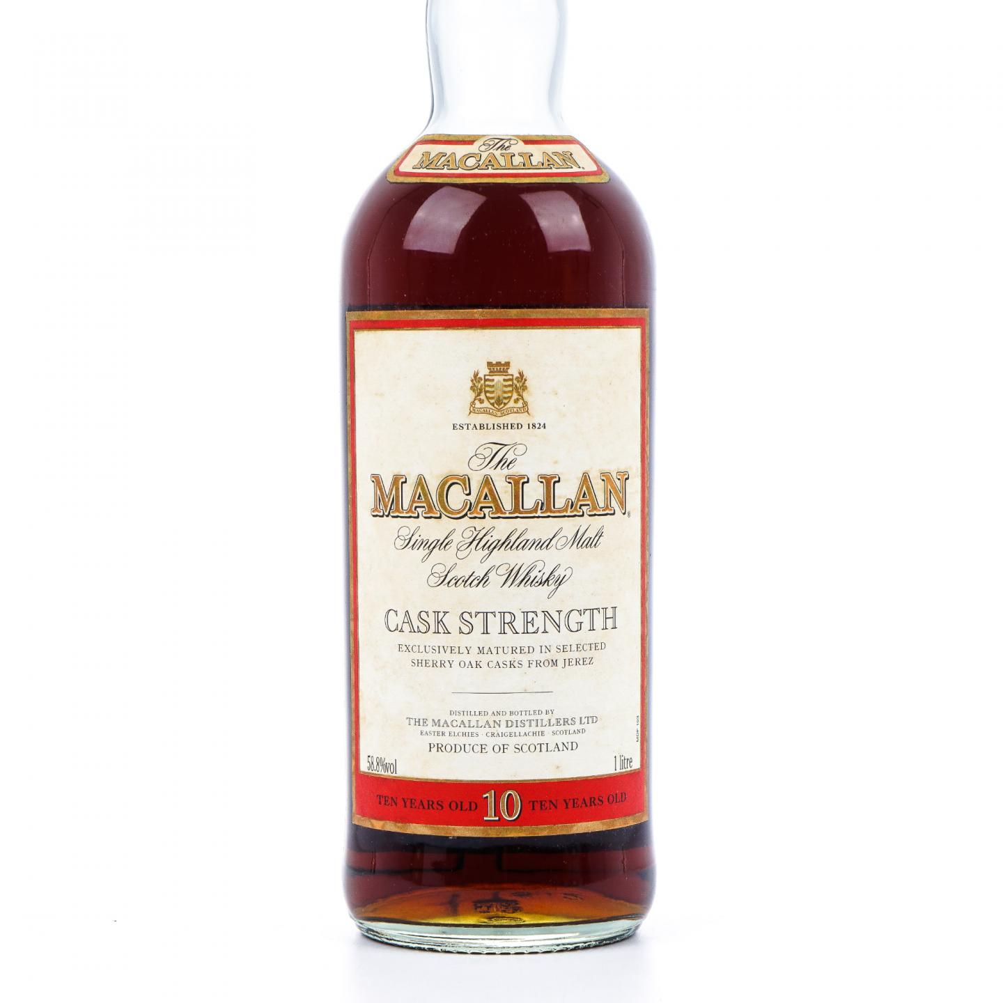 Macallan 麦卡伦 10年 桶强 1000ml 58.8%Vol.