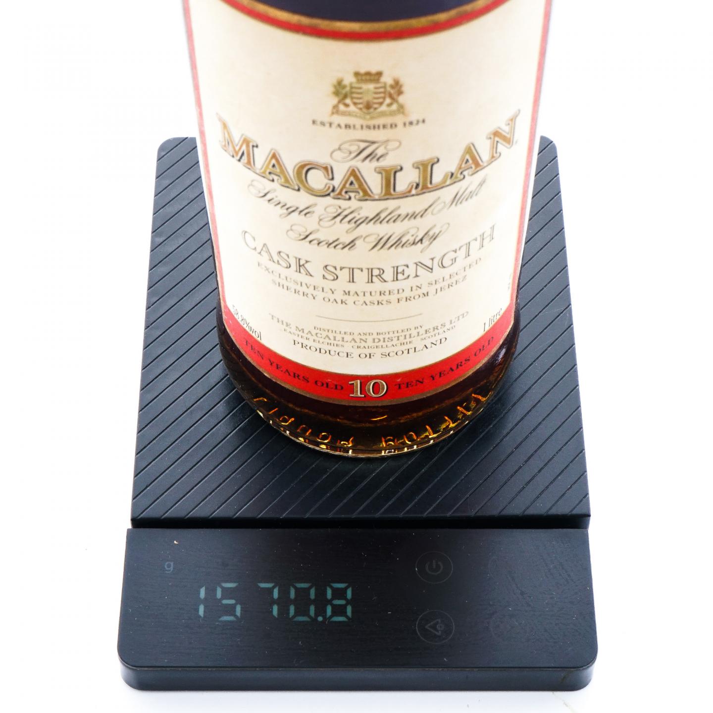 Macallan 麦卡伦 10年 桶强 1L 58.8%Vol.