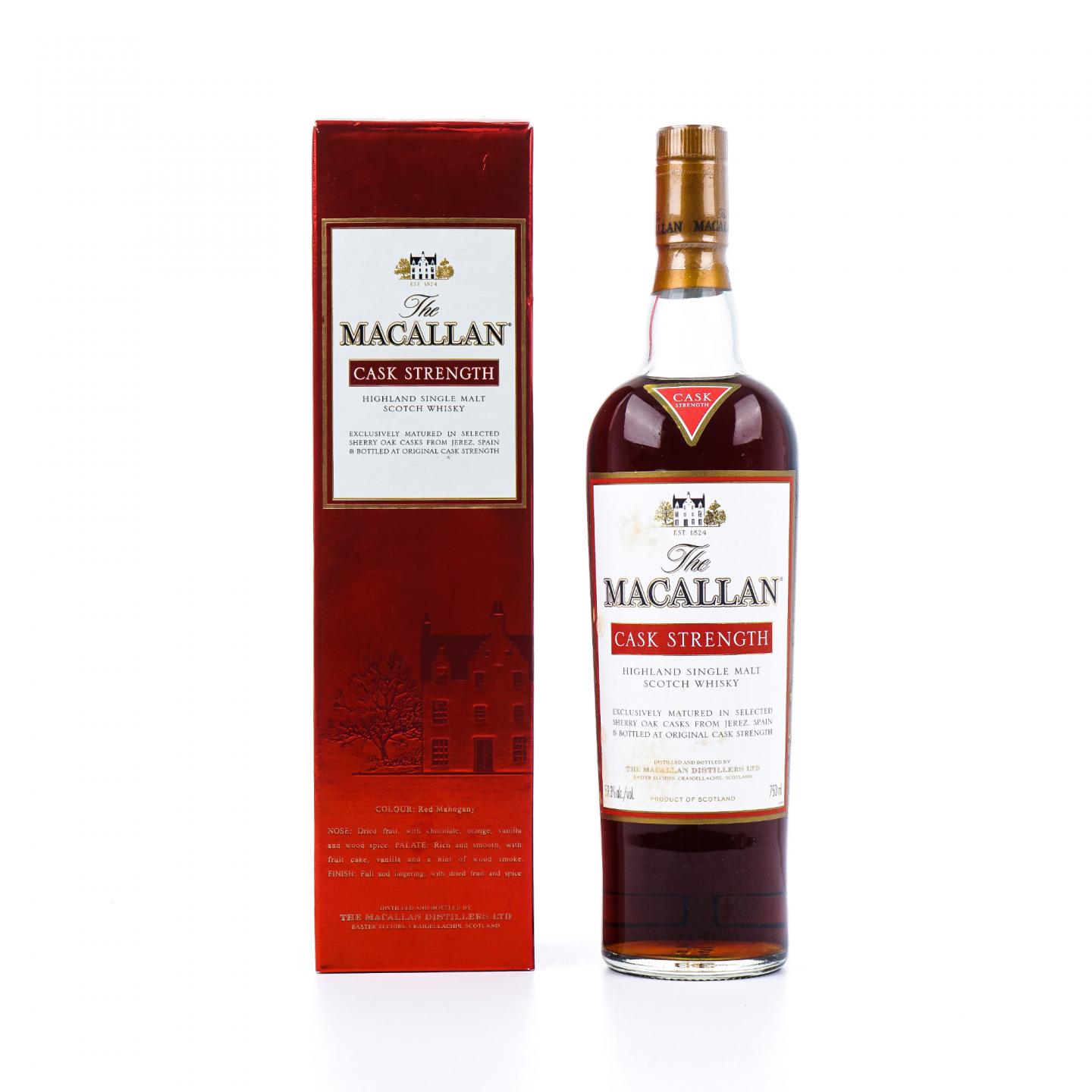 Macallan 麦卡伦 桶强 750ml 59.3%