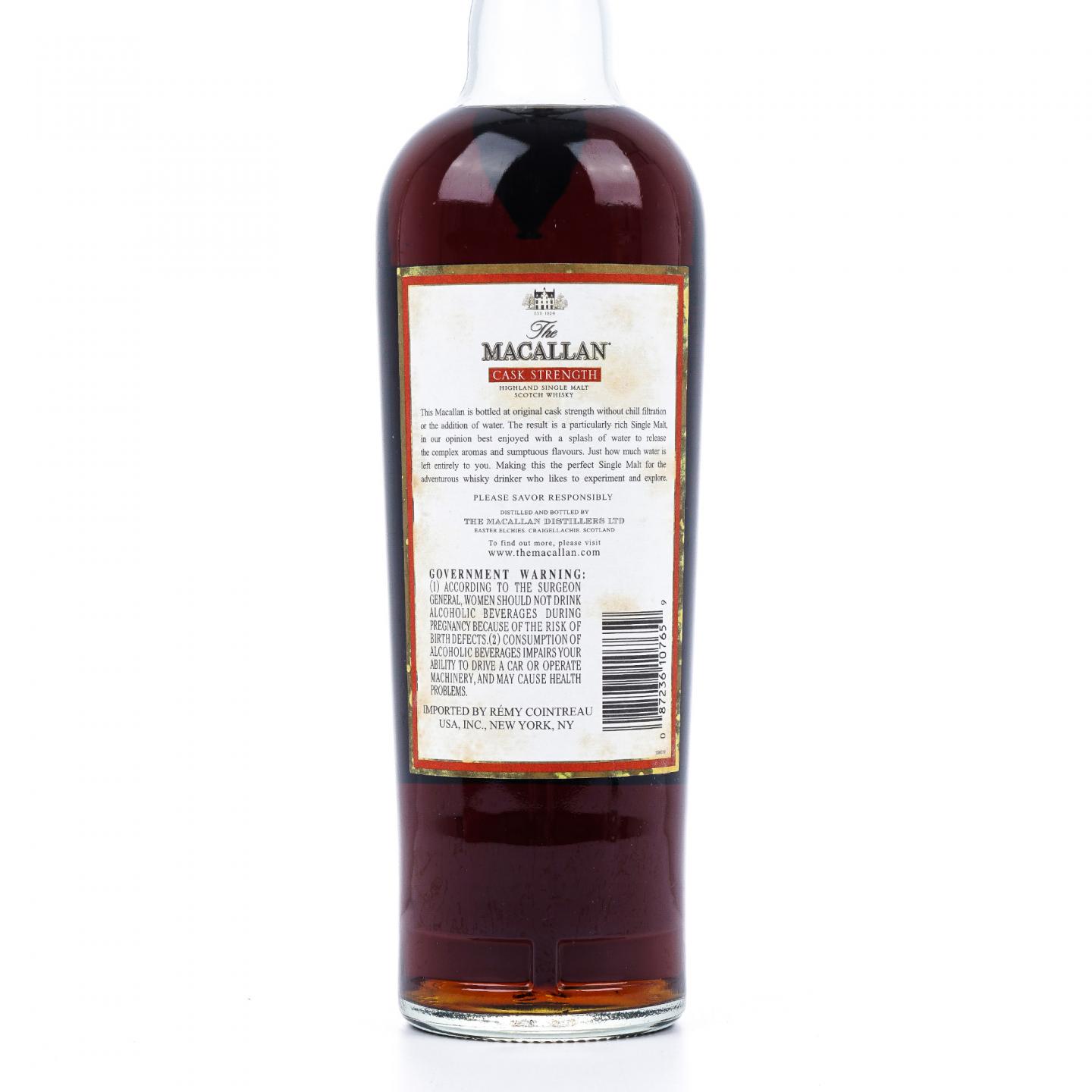 Macallan 麦卡伦 桶强 750ml 59.3%