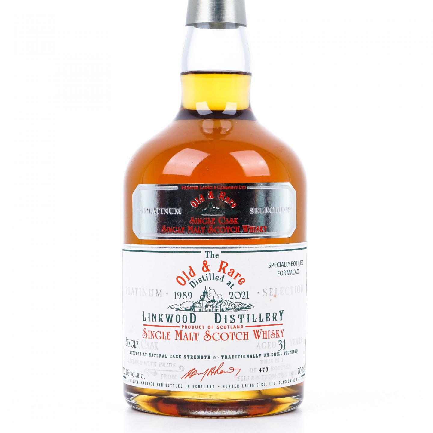 Linkwood 林可伍德 31年 1989-2021 Old & Rare HL 700ml