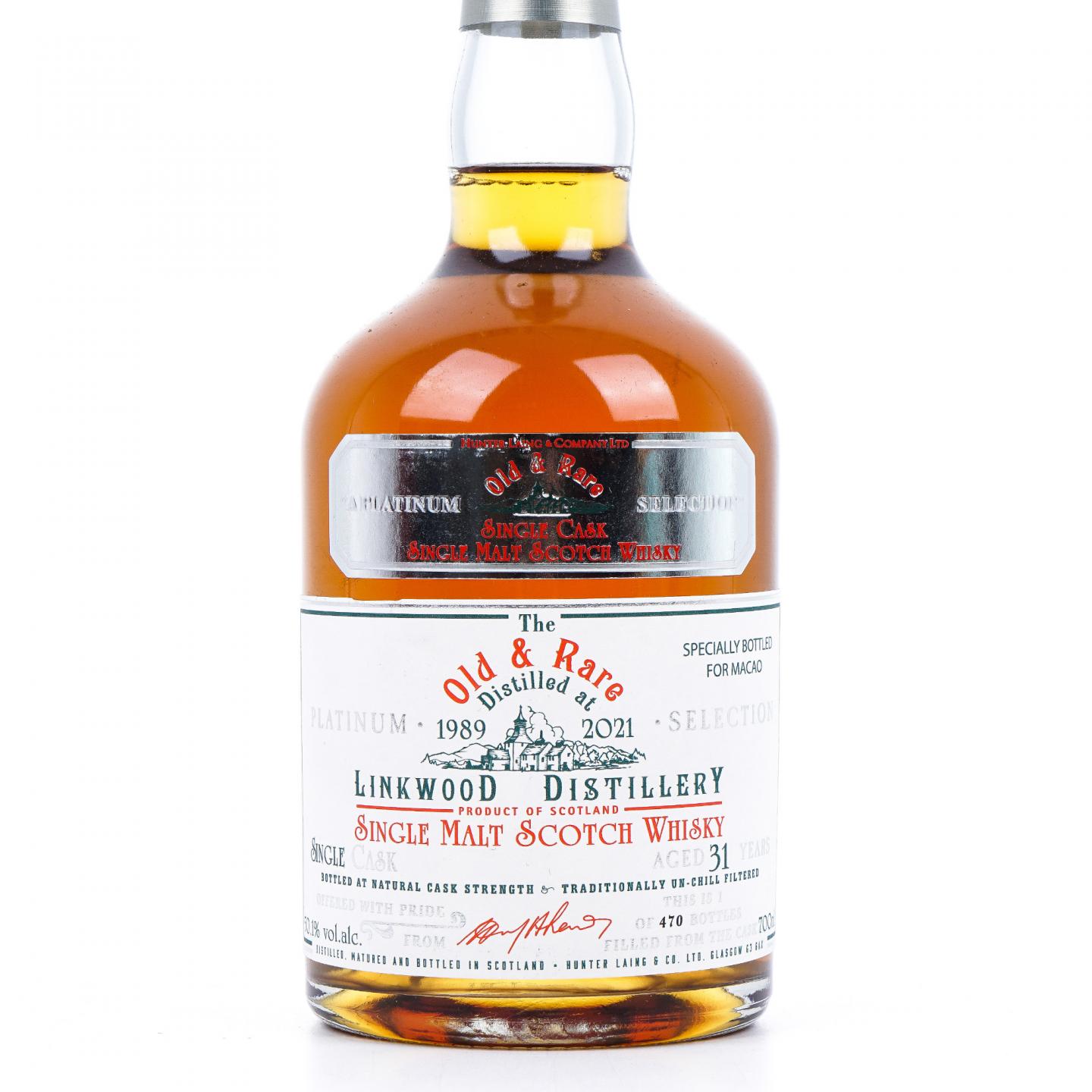 Linkwood 林可伍德 31年 1989-2021 Old & Rare HL 700ML
