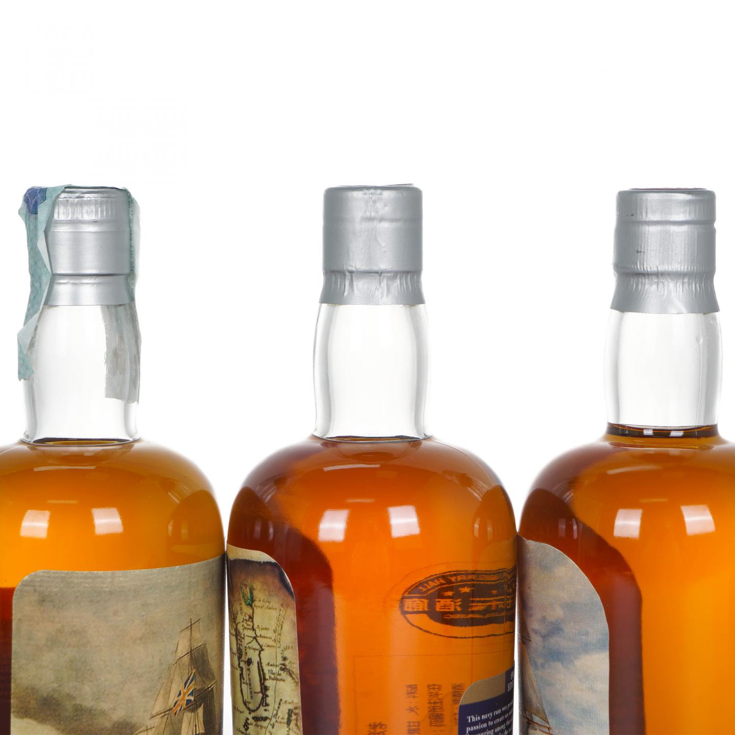 Old Navy Rum 2018/2022/2024 Silver Seal 老海军朗姆酒 3支组