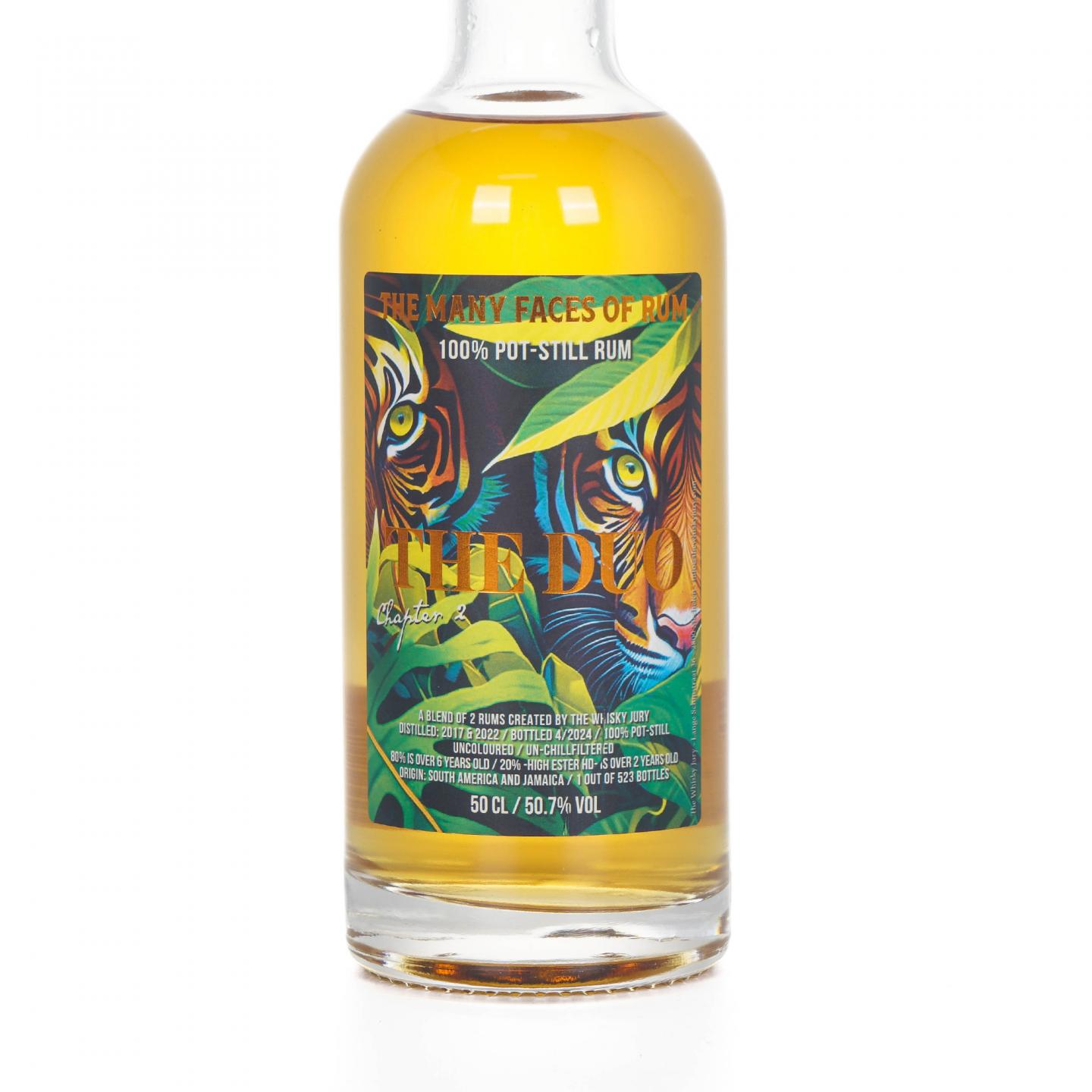 The Duo Hampden & South America 2024 调和 TWJ 朗姆酒 500ml