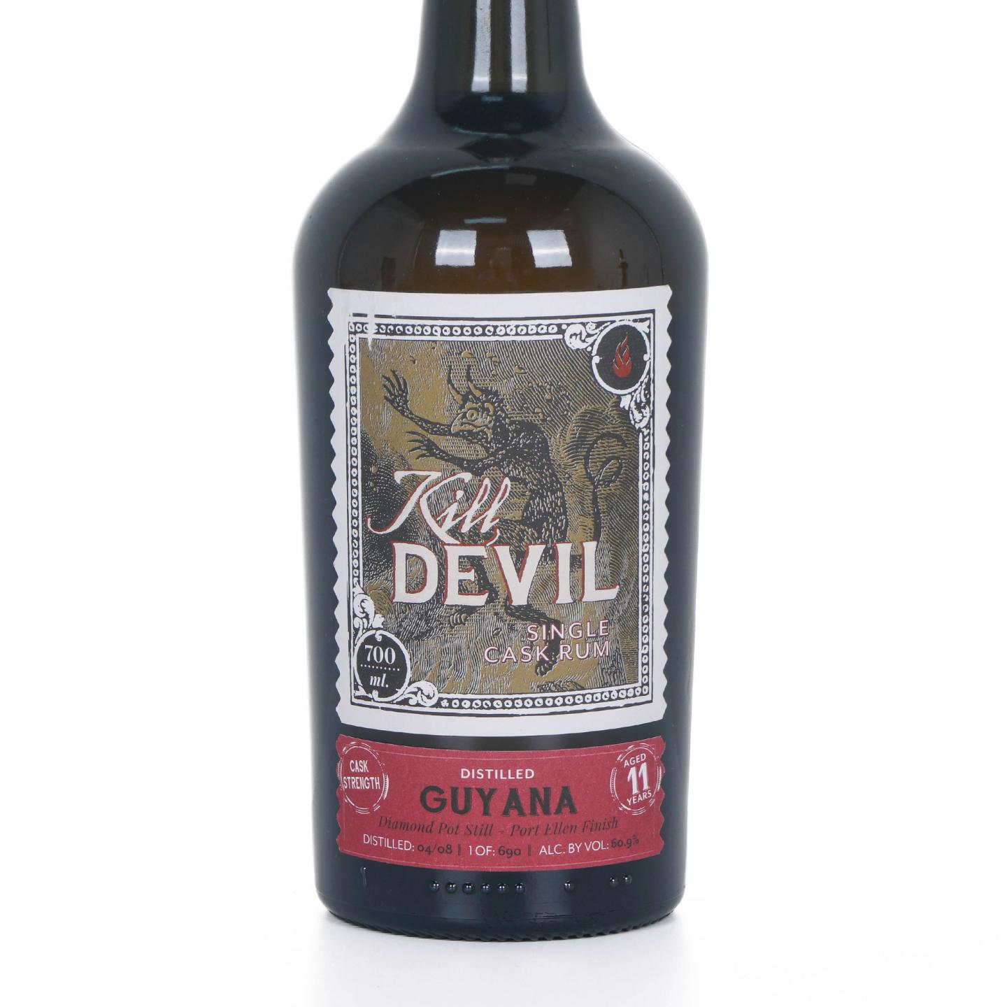 Guyana 钻石 11年 2008 Kill Devil 单桶朗姆酒 桶强
