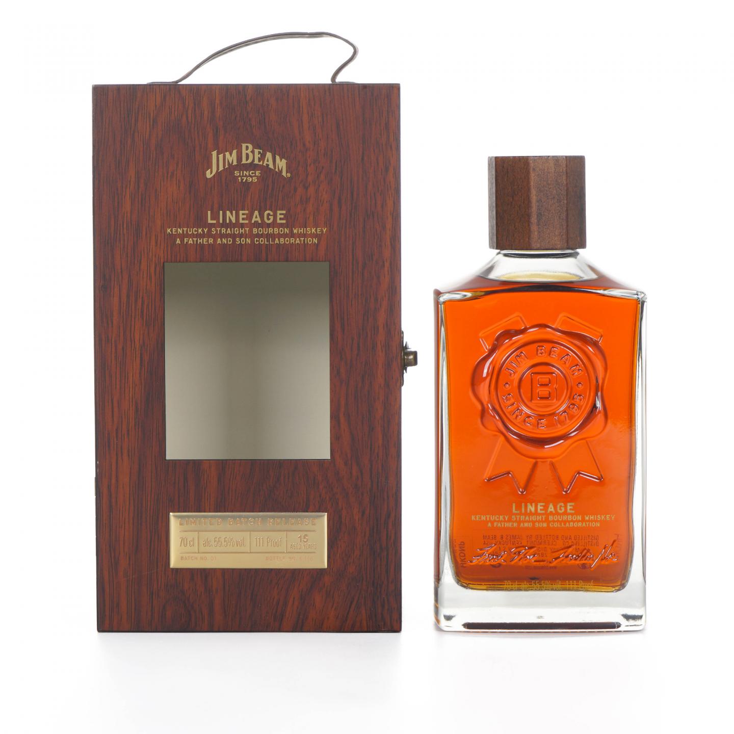 Jim Beam 金宾 15年 波本威士忌 Lineage