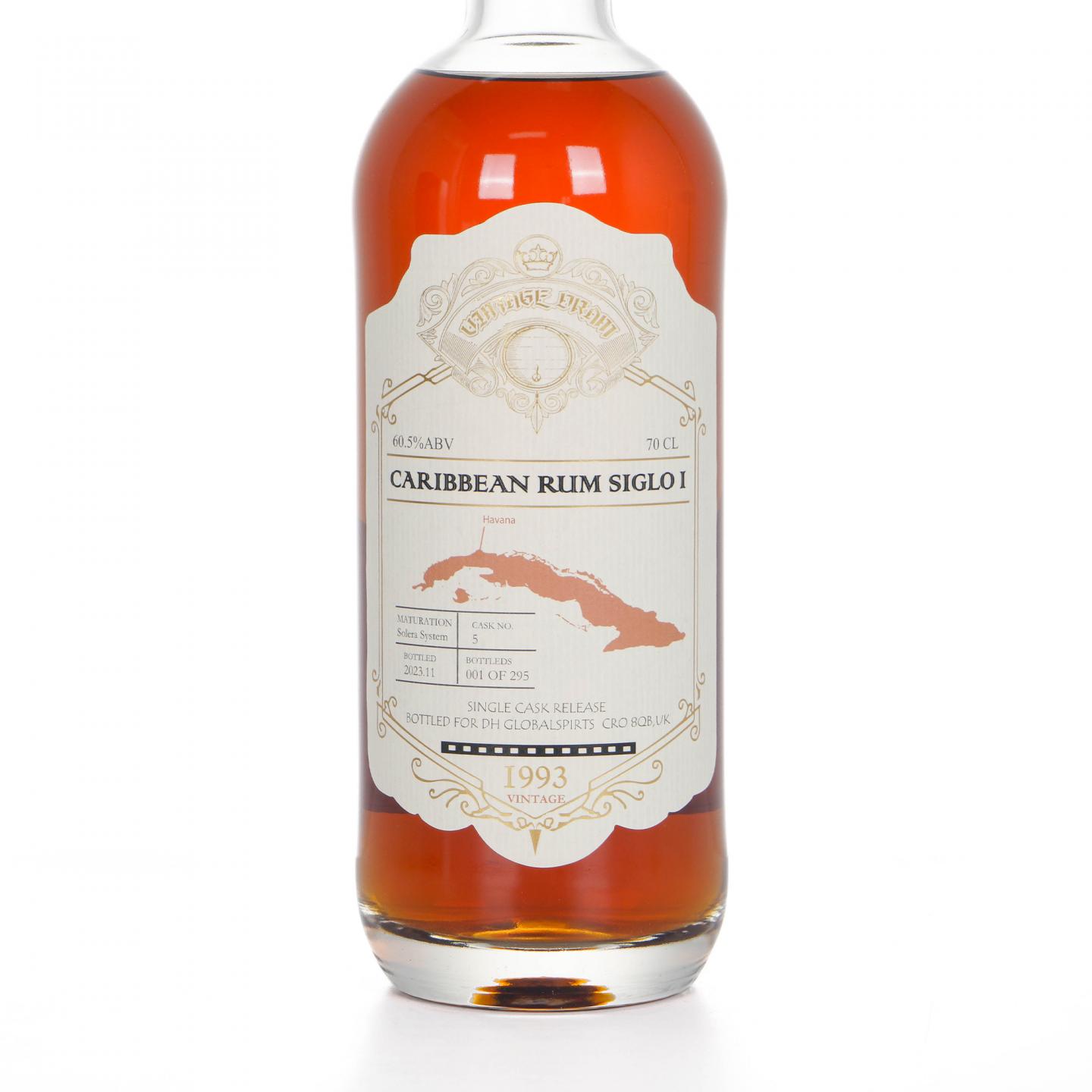 Caribbean 加勒比 30年 1993-2023 单桶#5 朗姆酒 行货
