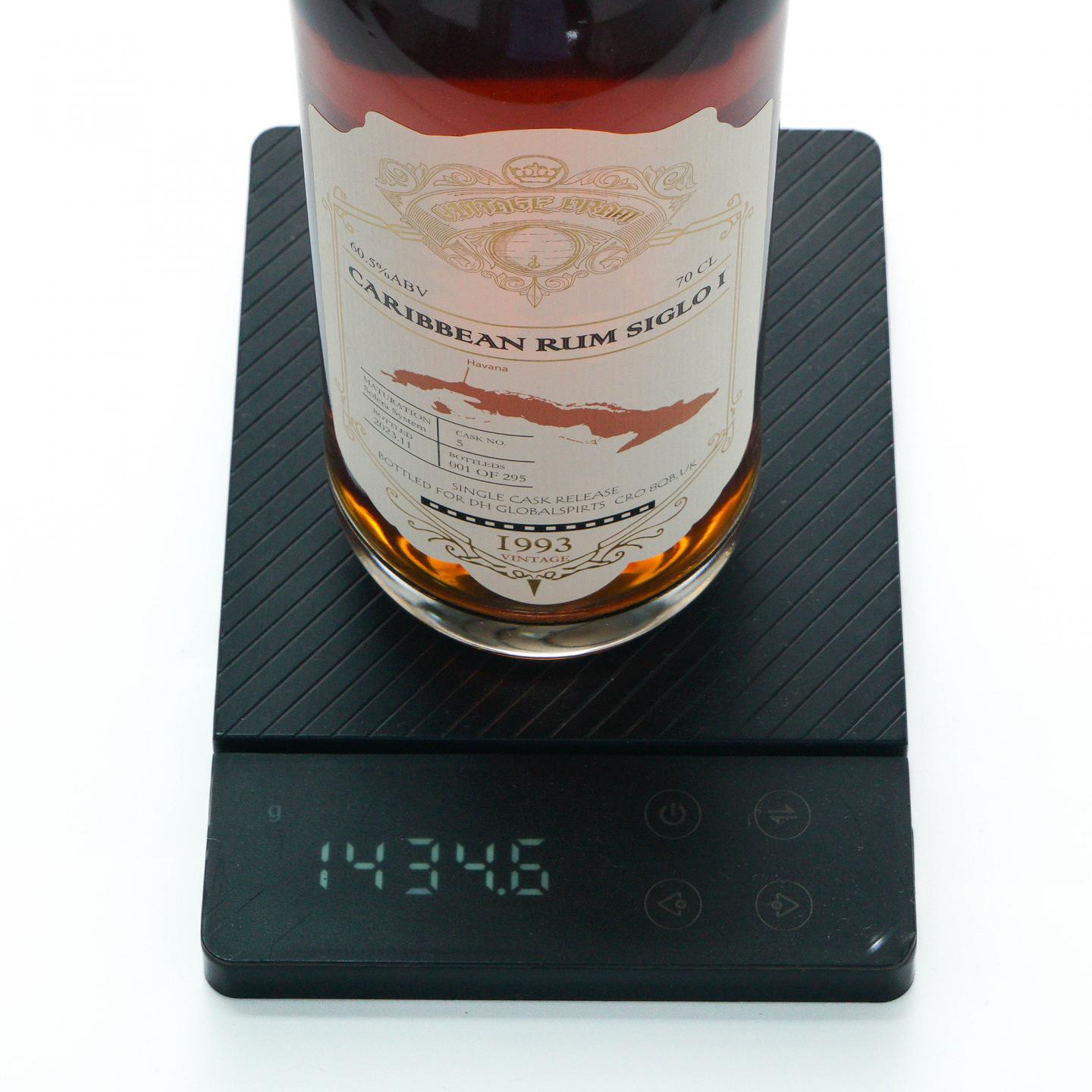 Caribbean 加勒比 30年 1993-2023 单桶#5 朗姆酒 行货