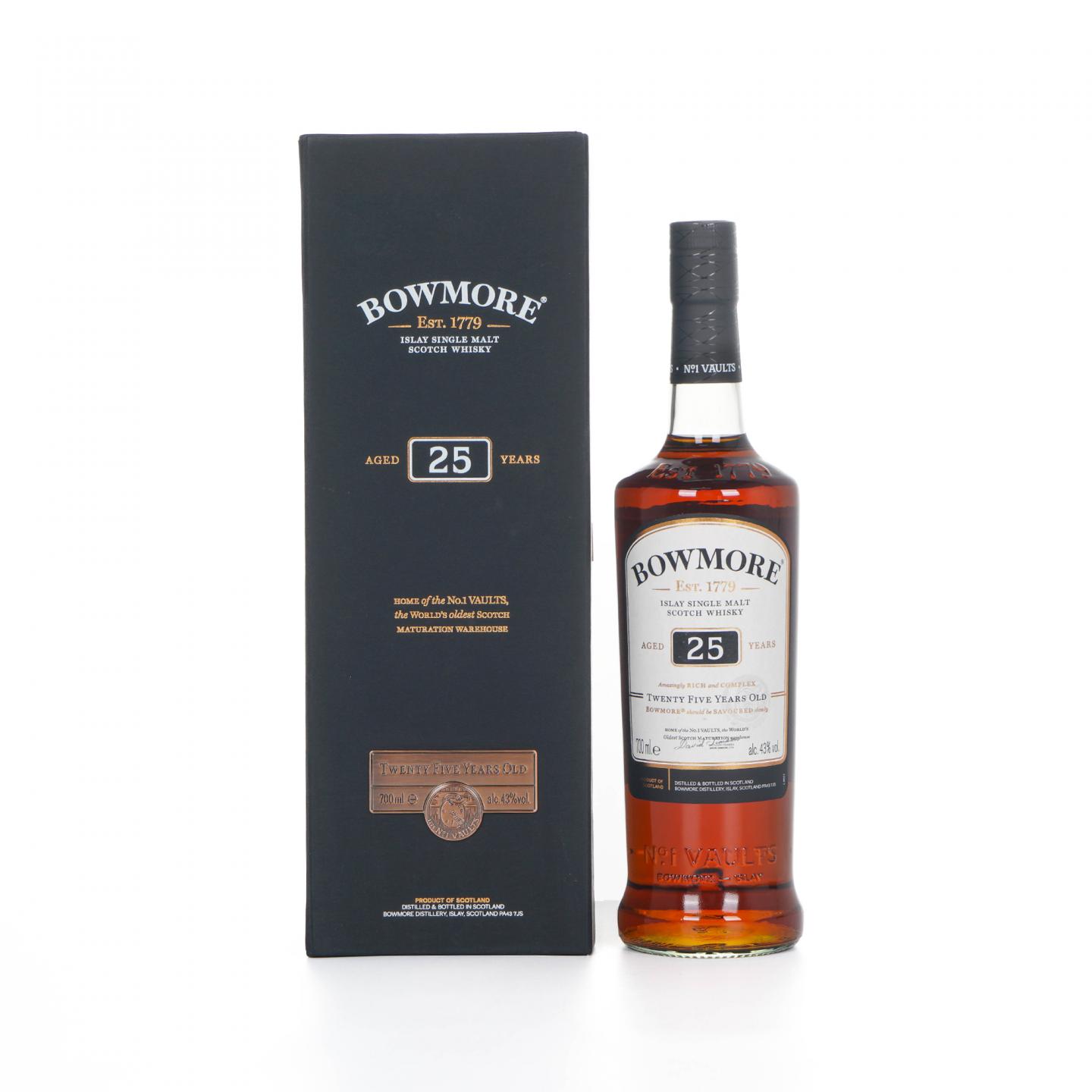 Bowmore 波摩 25年 单一麦芽 700ml