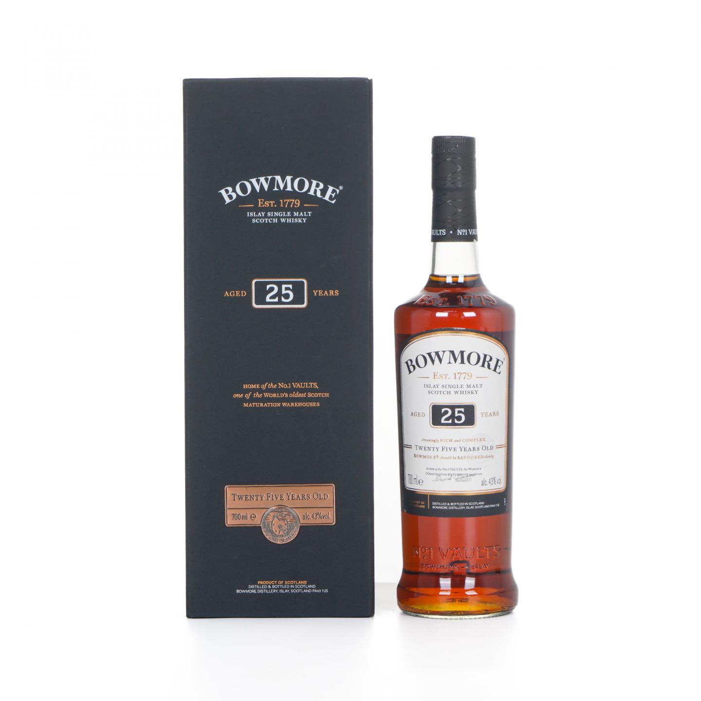 Bowmore 波摩 25年 单一麦芽 43%