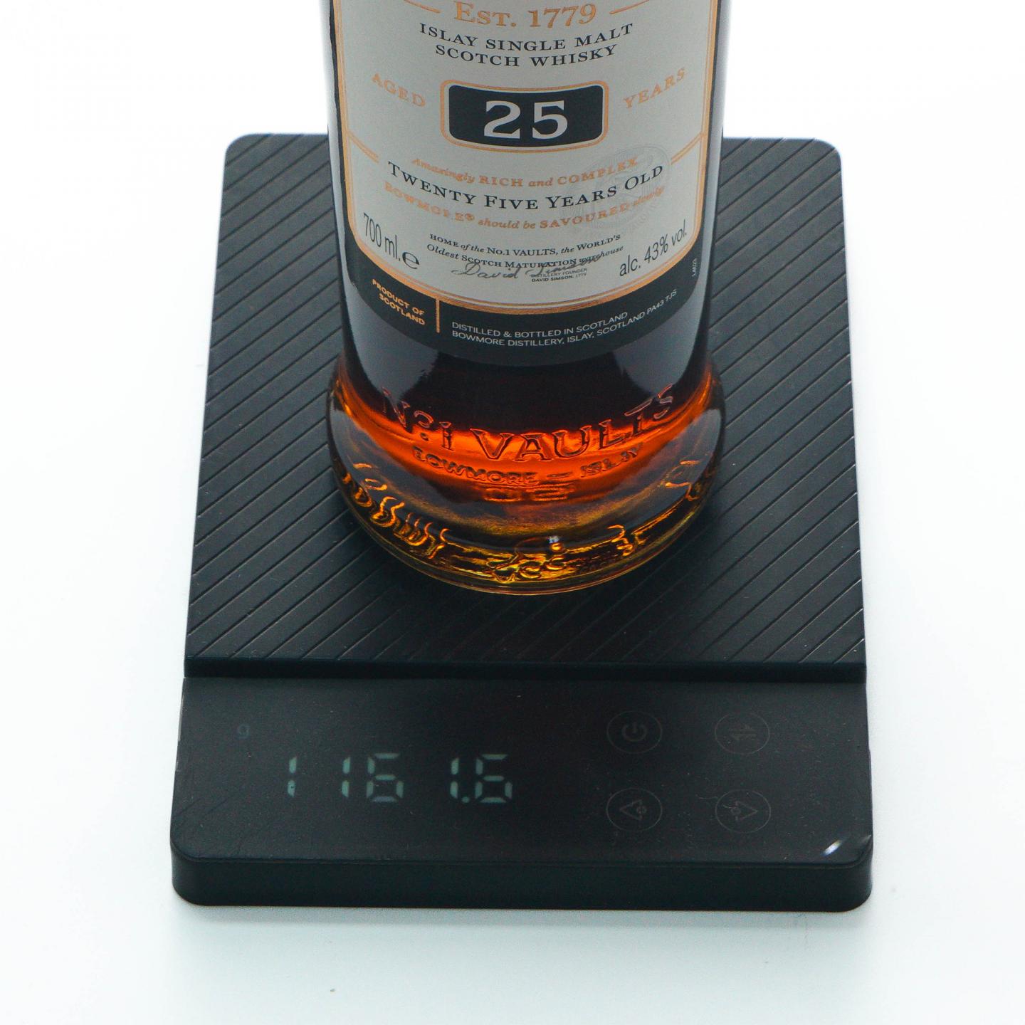 Bowmore 波摩 25年 单一麦芽 43%
