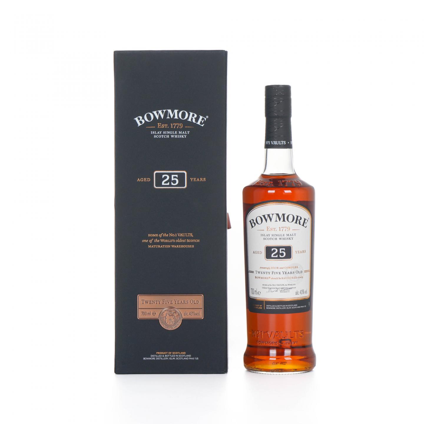 Bowmore 波摩 25年 单一麦芽 黑盒