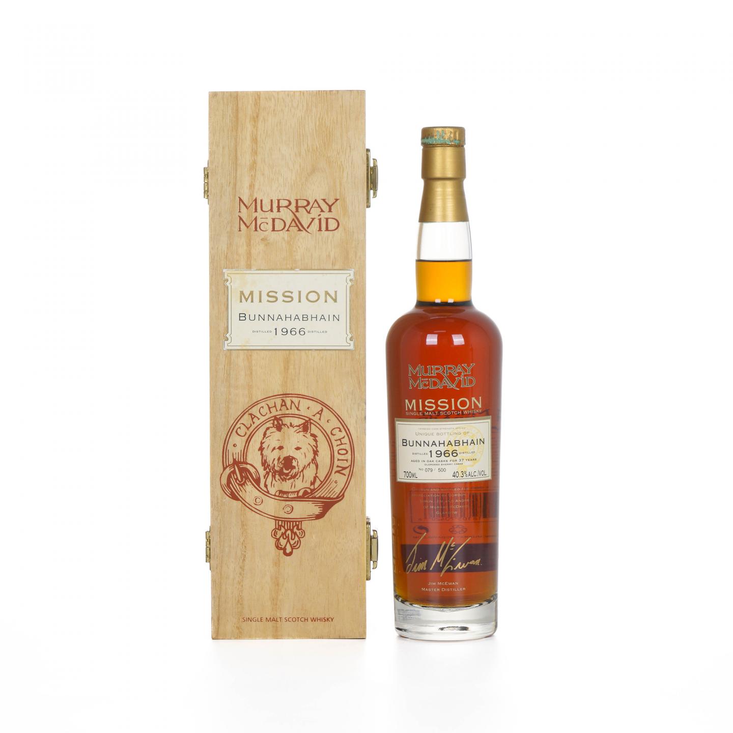 Bunnahabhain 布纳哈本 37年 1966 Murray McDavid