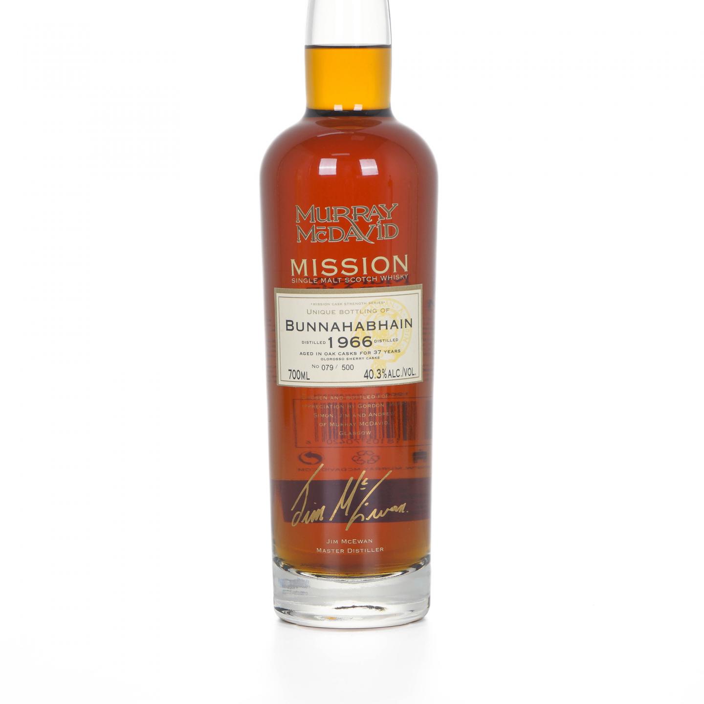 Bunnahabhain 布纳哈本 37年 1966 Murray McDavid