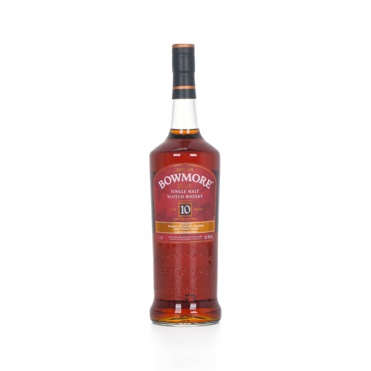 Bowmore 波摩 10年 恶魔桶延续版 1升装
