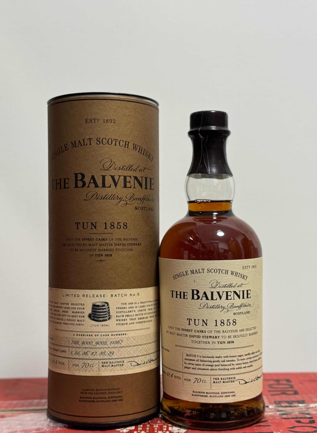 百富1858桶强 第五版 老酒