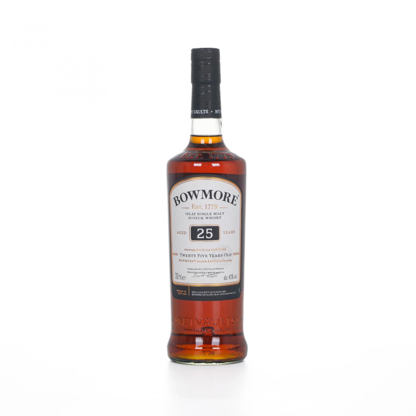 Bowmore 波摩 25年 单一麦芽 43%