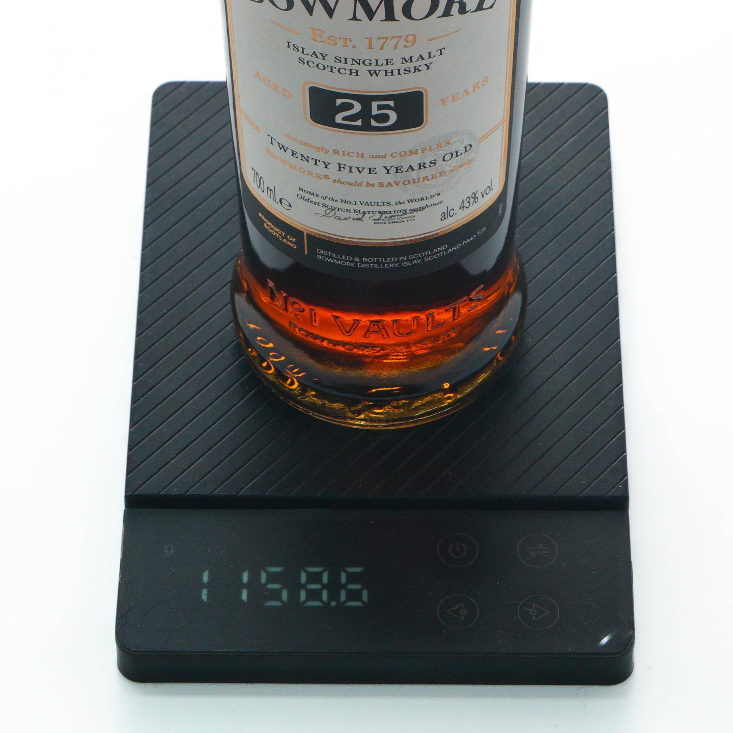 Bowmore 波摩 25年 单一麦芽 43%