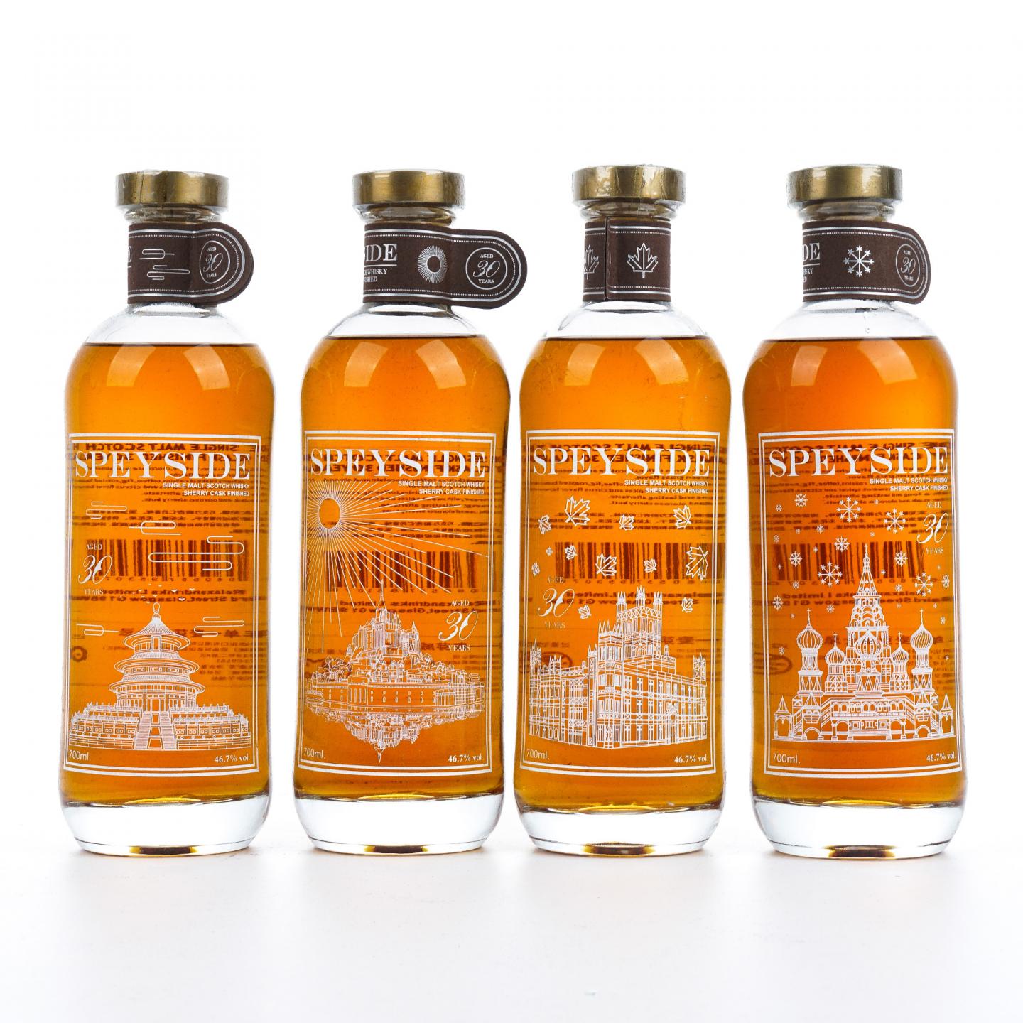 秘密斯佩塞 30年 春夏秋冬全套 700ml*4支组